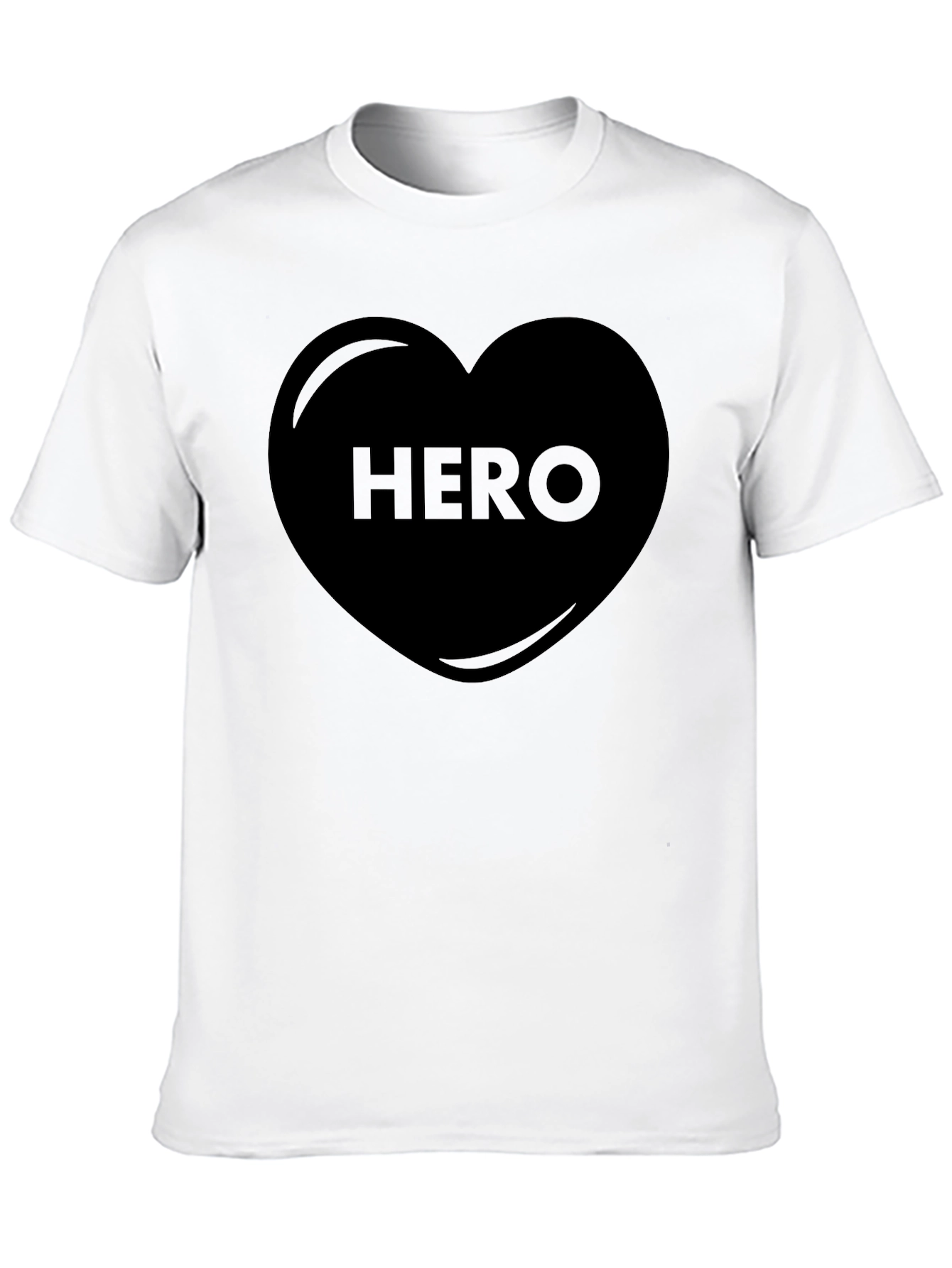 HERO Heart Graphic T-Shirt - Everyday Hero Wear
