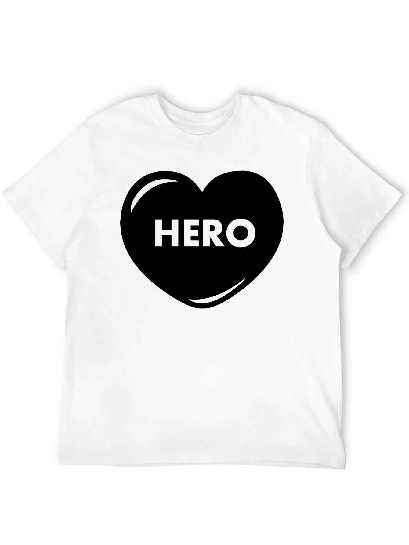 HERO Heart Graphic T-Shirt - Everyday Hero Wear