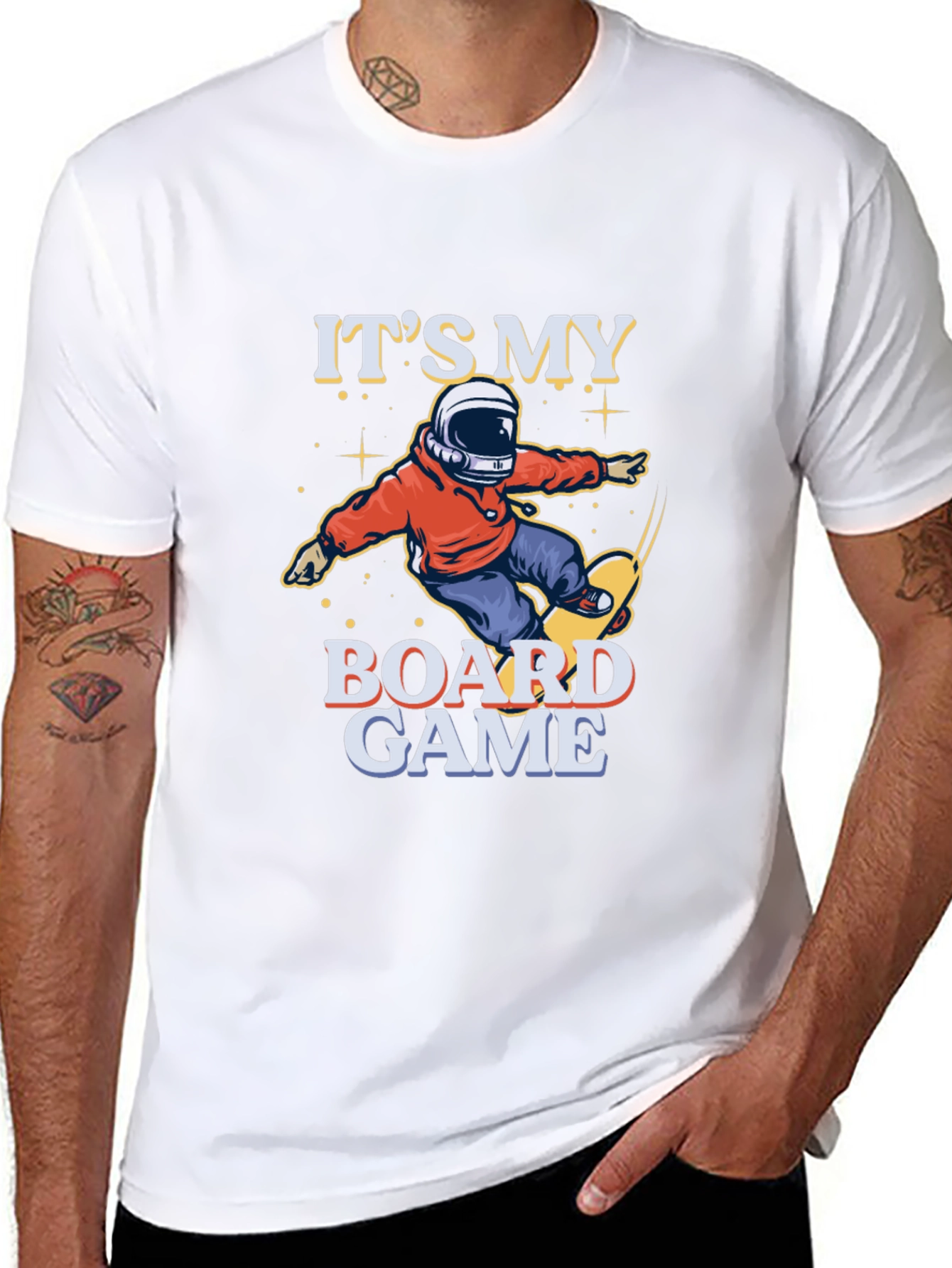 Its My Board Game Astronaut T-Shirt