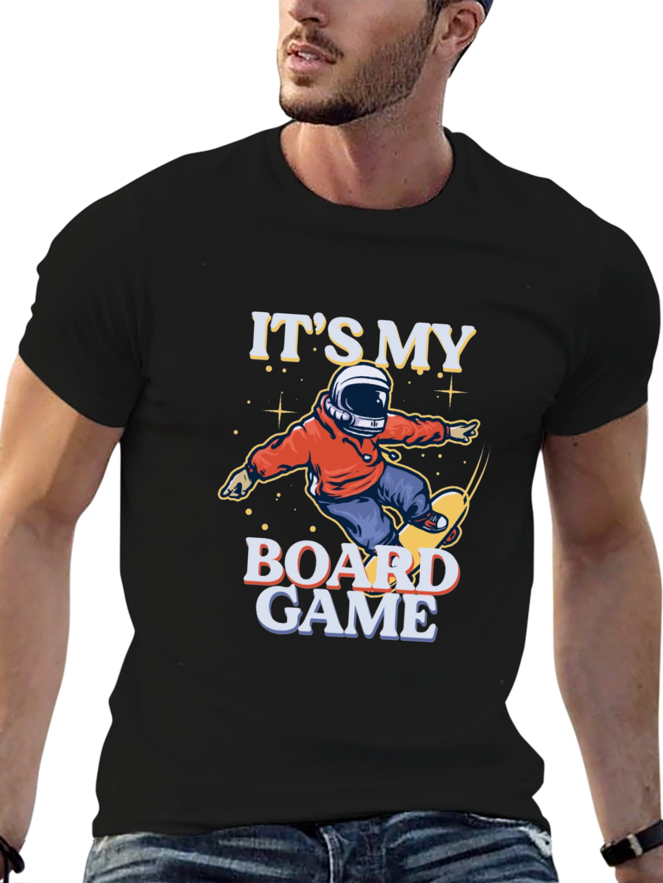 Its My Board Game Astronaut T-Shirt