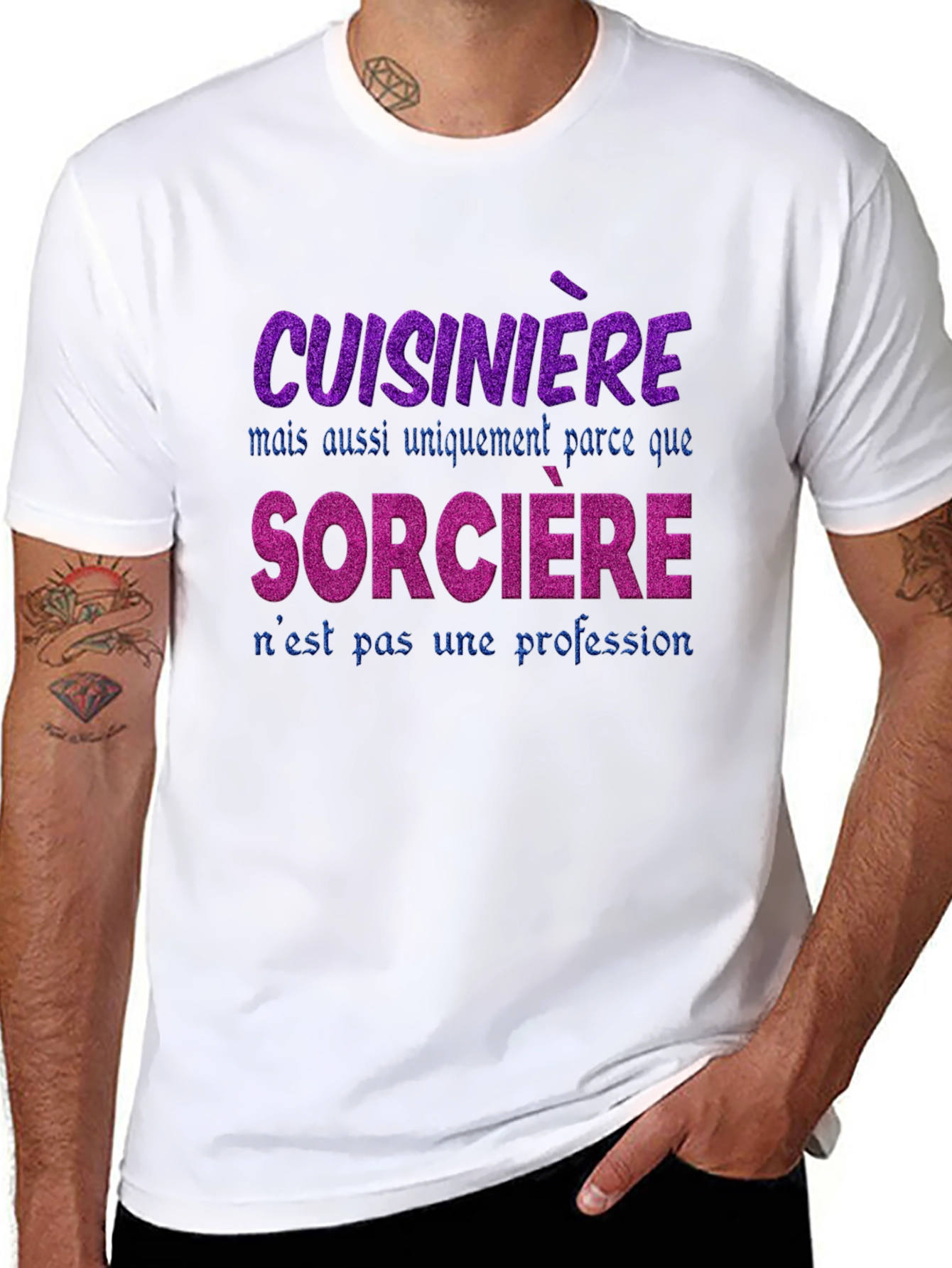 Cuisiniere Sorciere Funny Graphic Tee