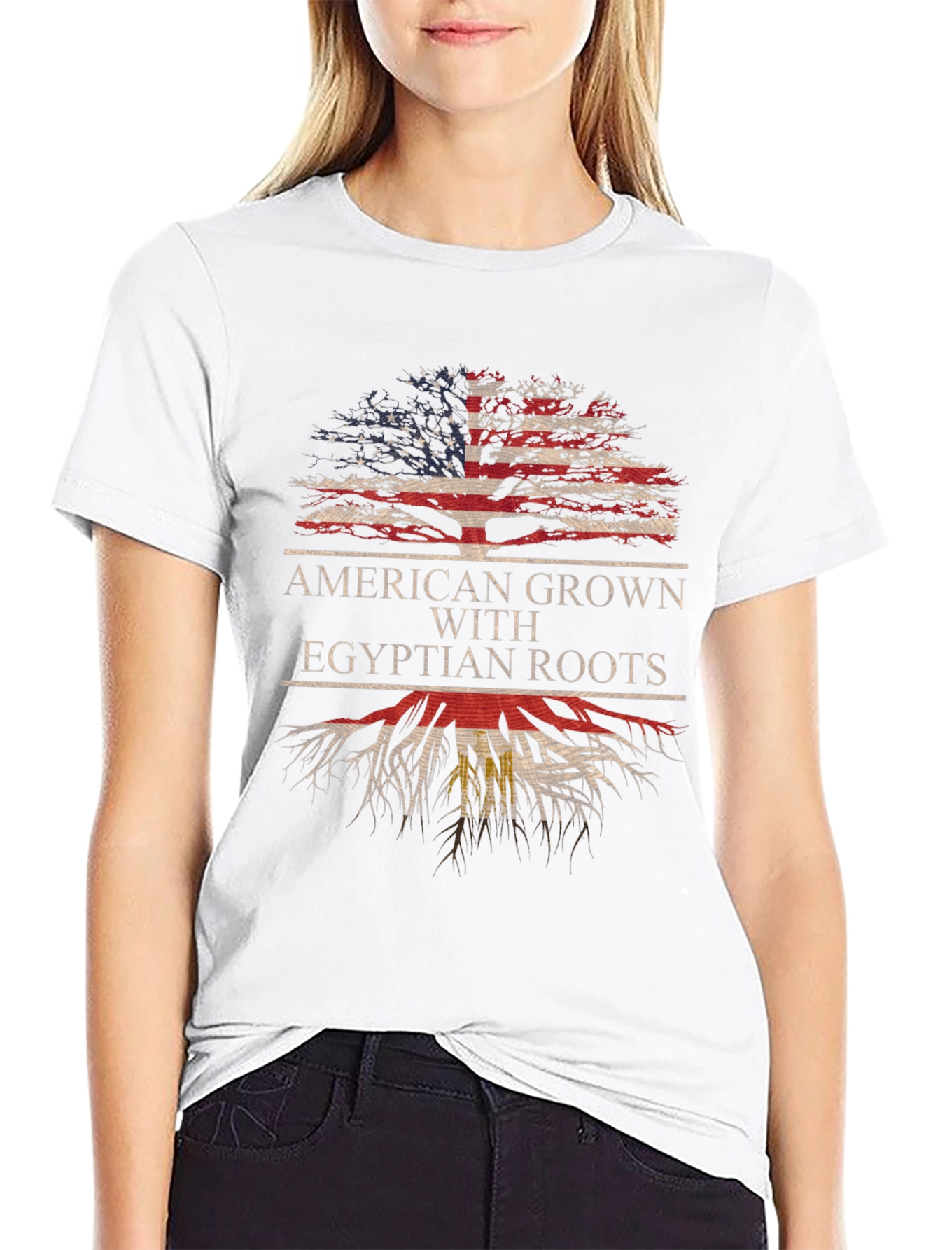 American Grown Egyptian Roots T-Shirt