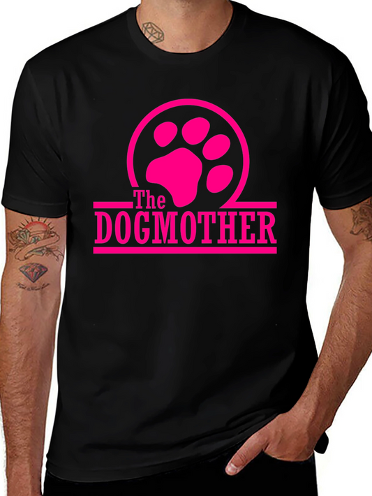 Dogmother T-Shirt - Paw Print Design
