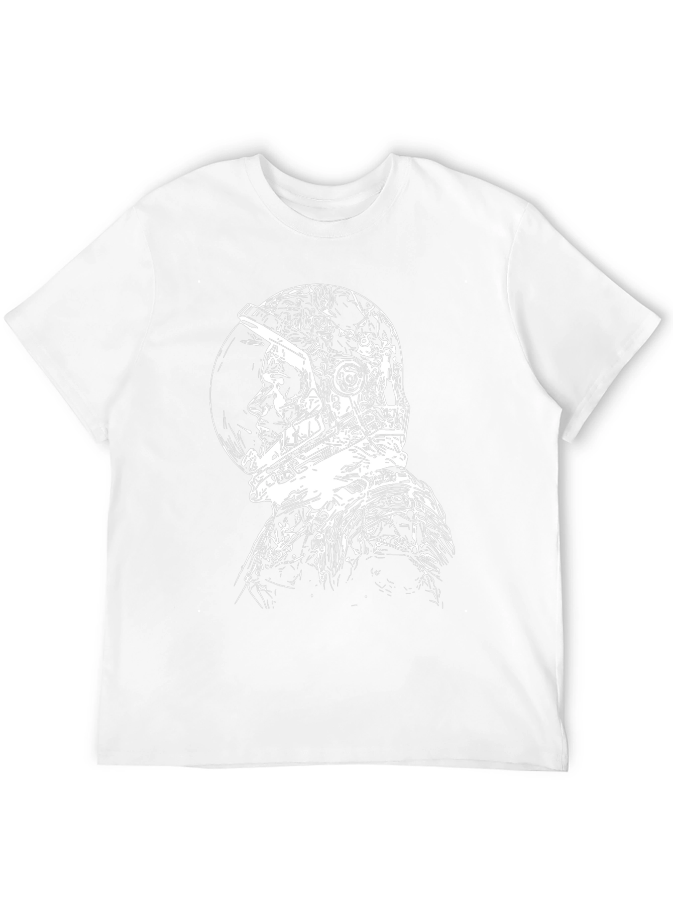 Astronaut Graphic Tee - Cool Black T-Shirt
