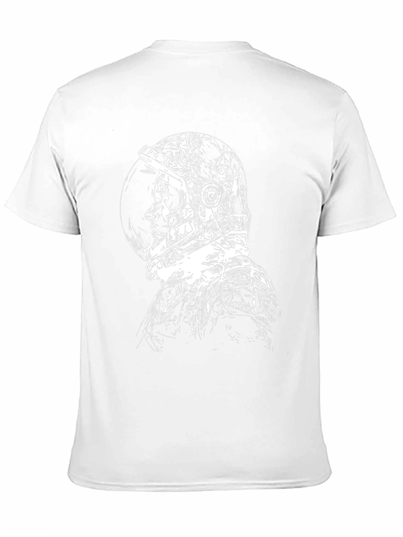 Astronaut Graphic Tee - Cool Black T-Shirt