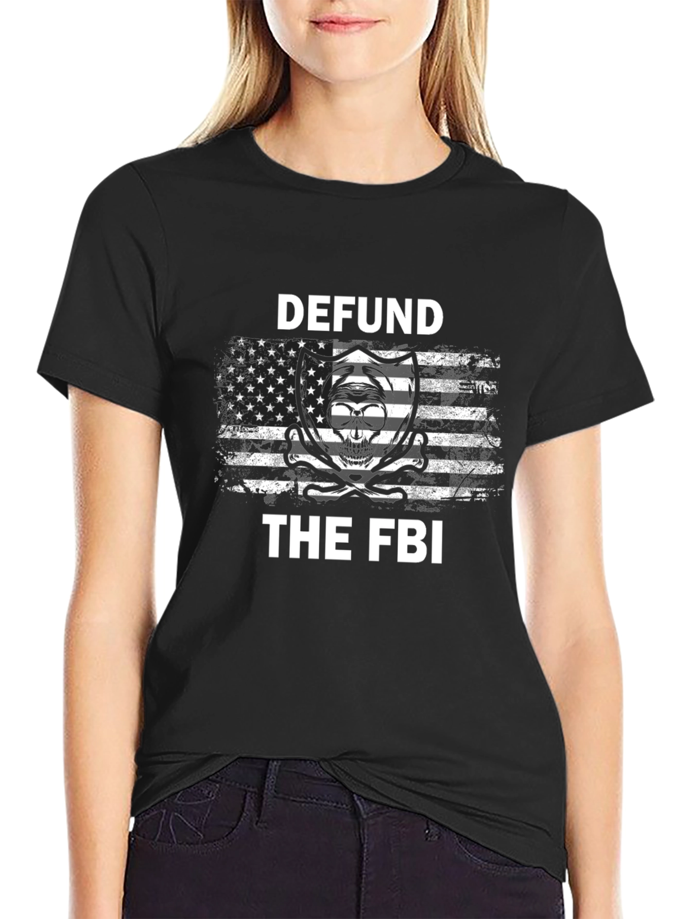 Defund the FBI Graphic T-Shirt