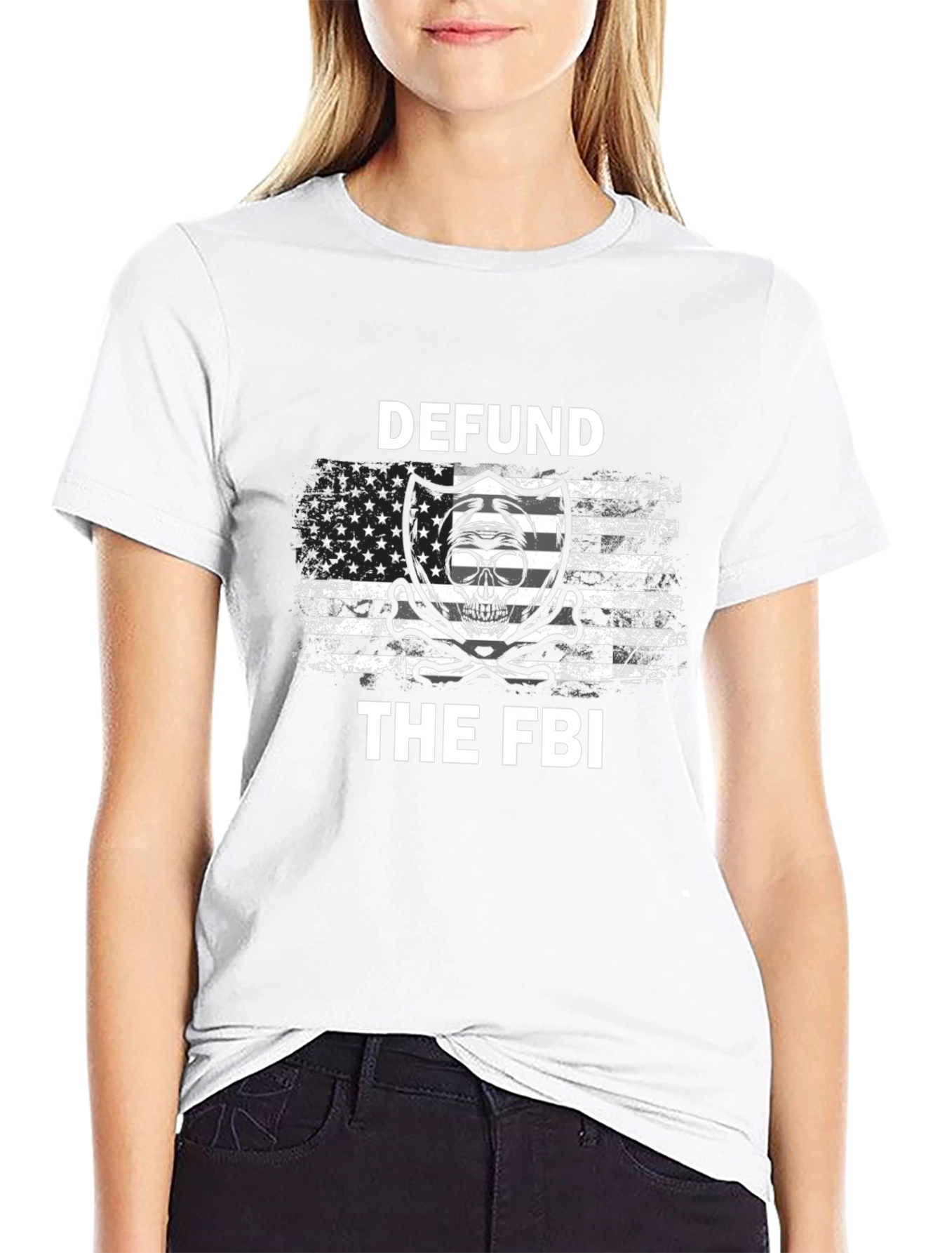 Defund the FBI Graphic T-Shirt
