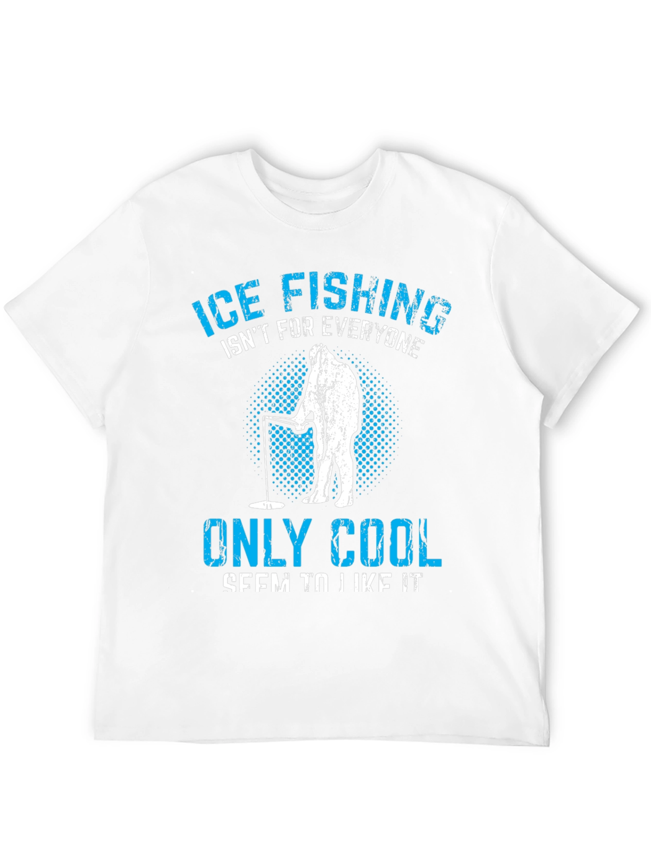 Ice Fishing Cool Graphic T-Shirt