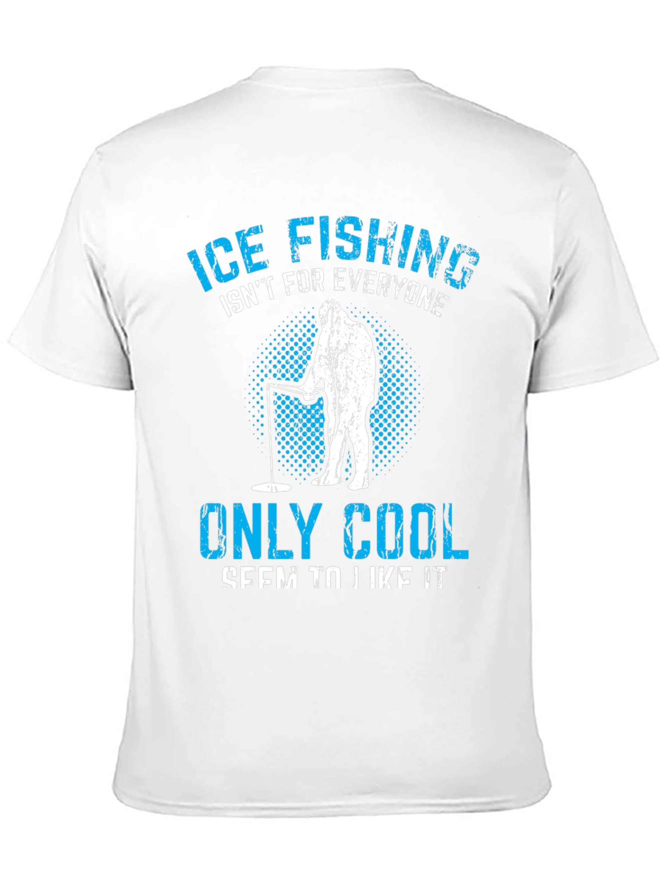 Ice Fishing Cool Graphic T-Shirt