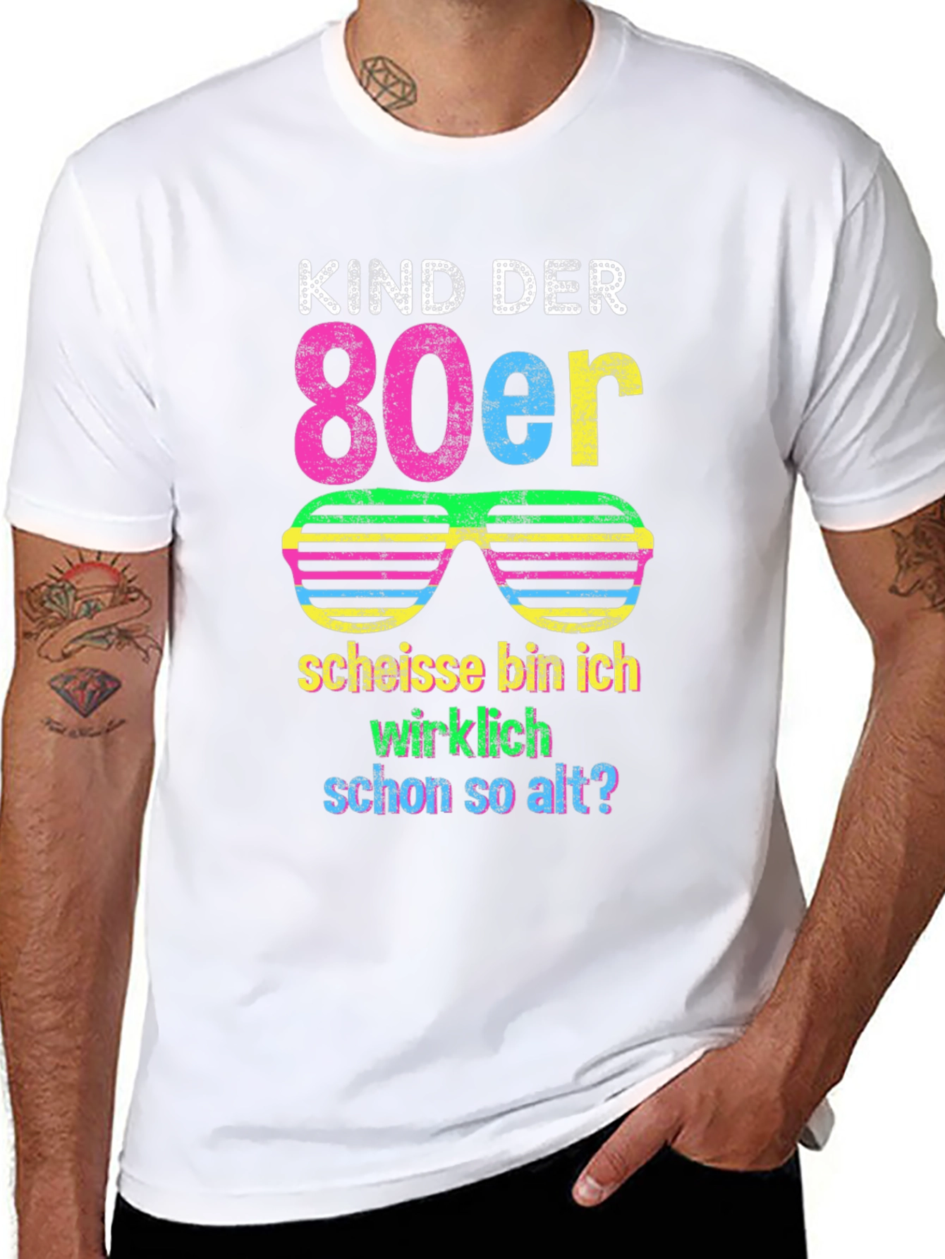 Kind der 80er T-Shirt - Retro 80s Design
