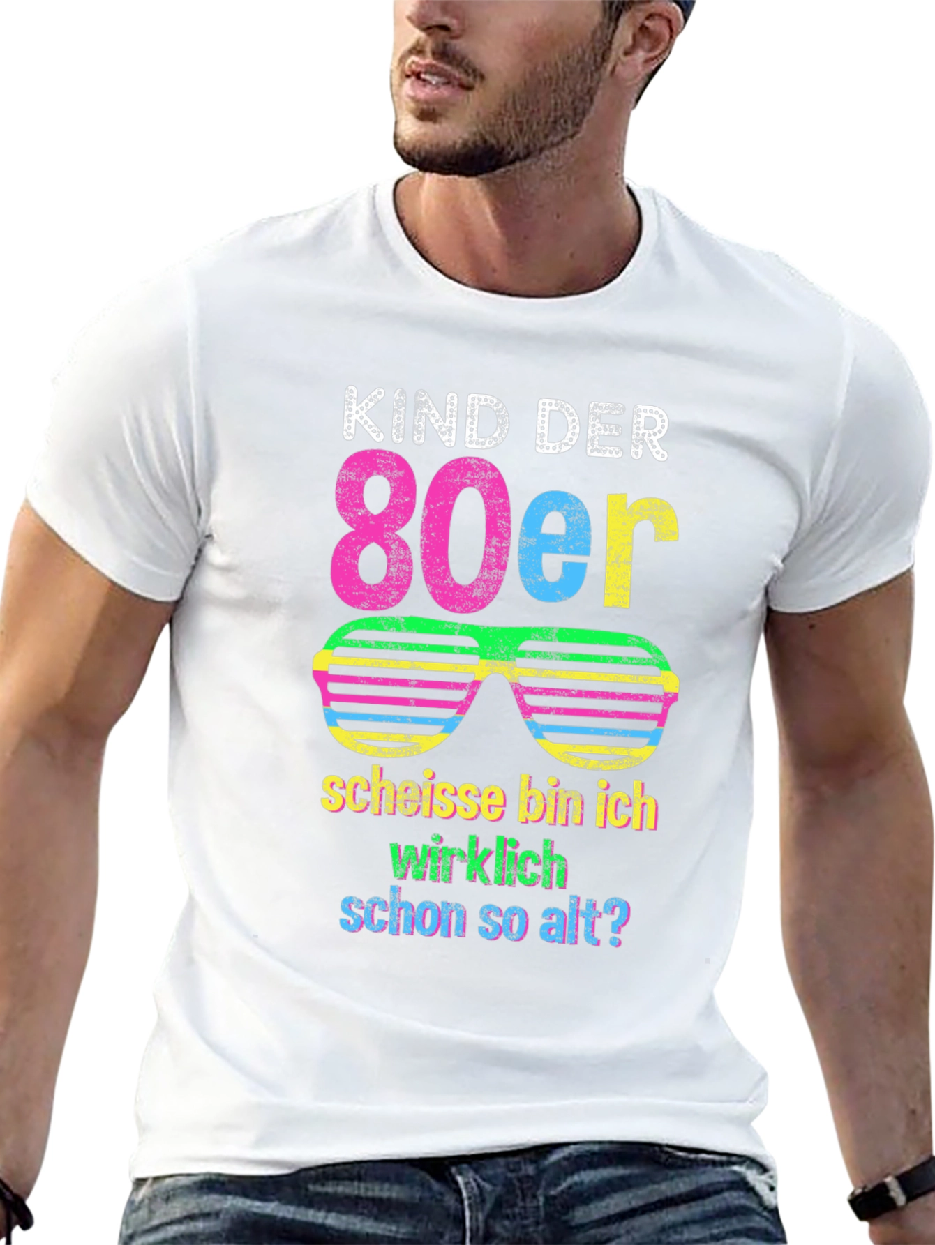 Kind der 80er T-Shirt - Retro 80s Design