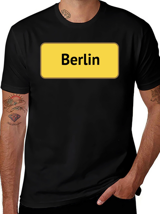 Berlin Graphic Tee - City Pride Black T-Shirt