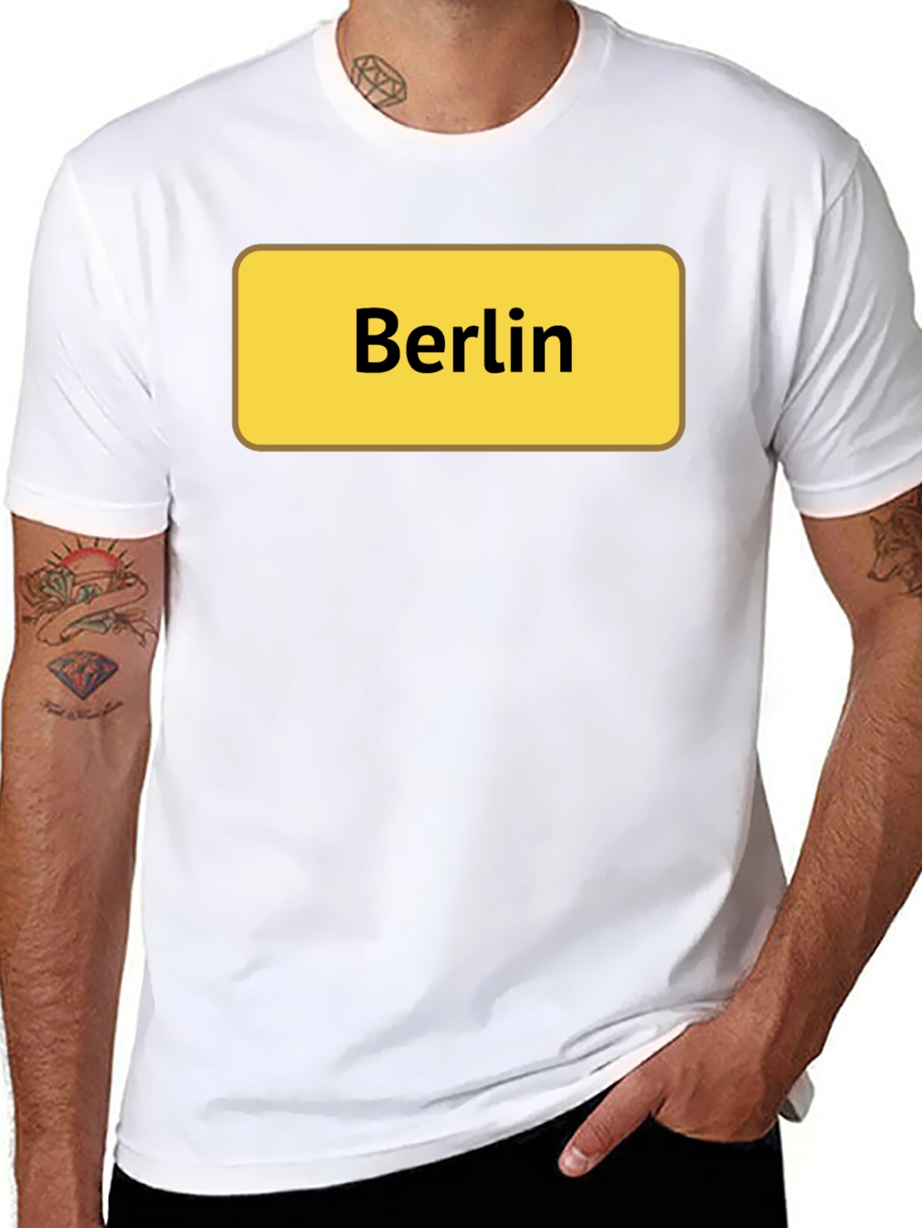 Berlin Graphic Tee - City Pride Black T-Shirt