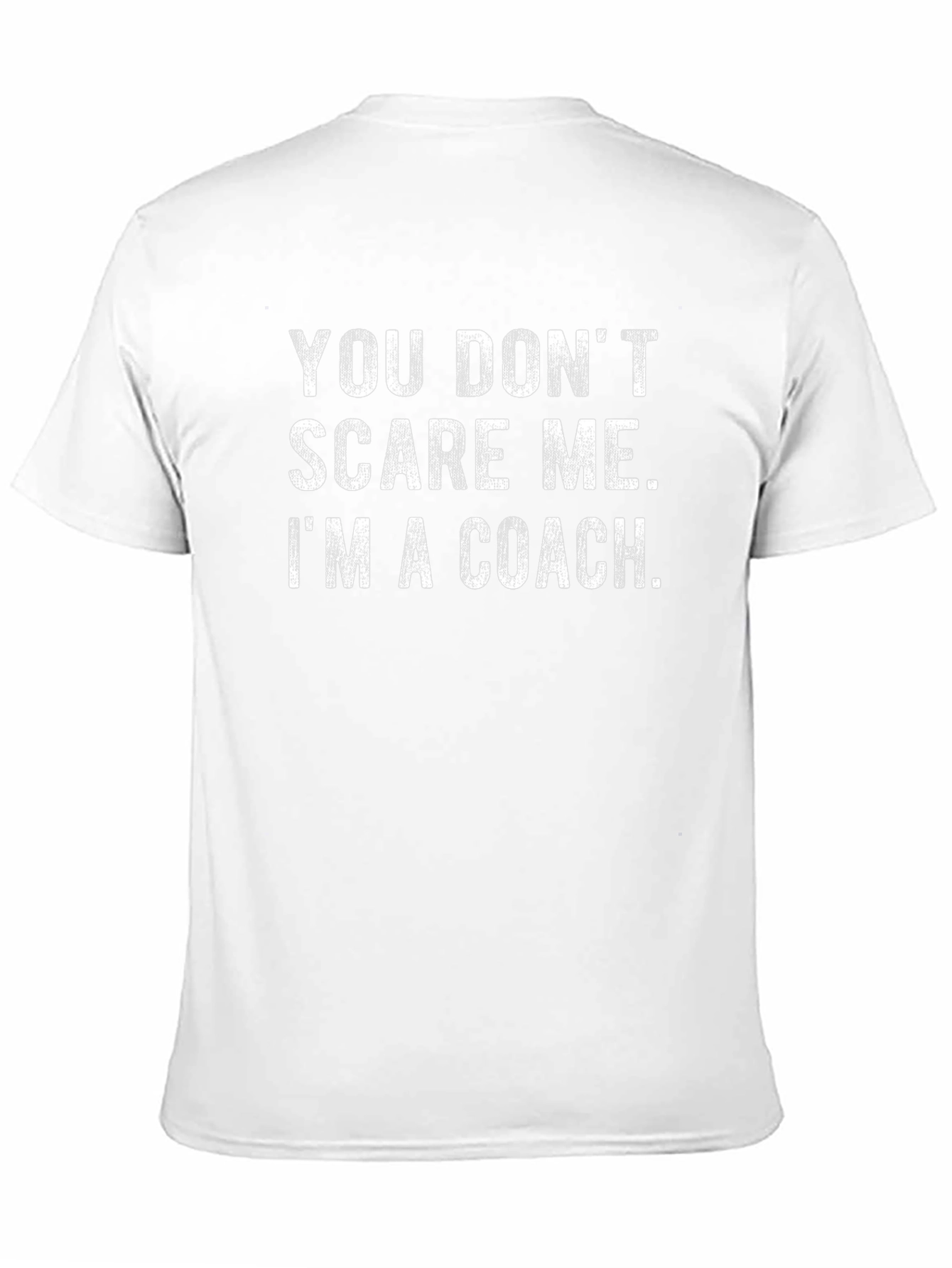 You Dont Scare Me Im A Coach Graphic Tee