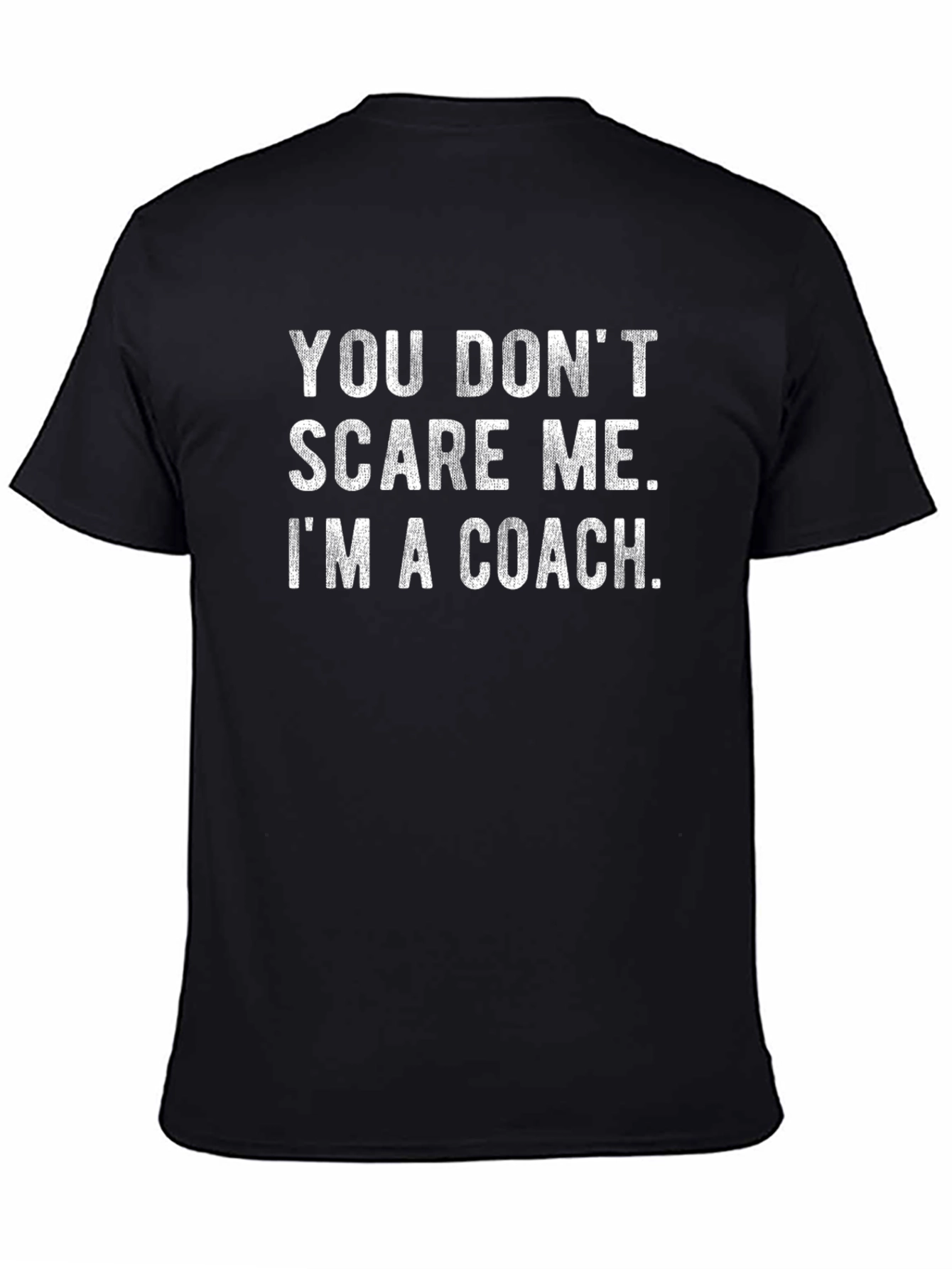 You Dont Scare Me Im A Coach Graphic Tee