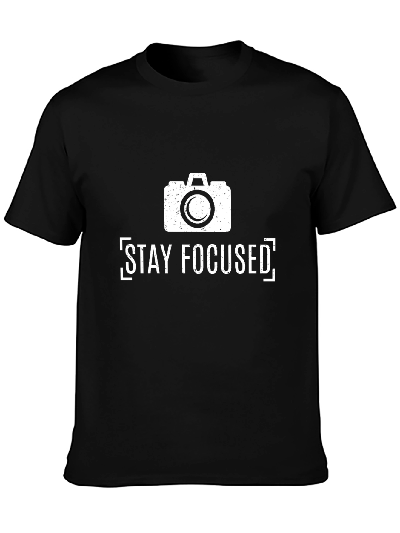 Stay Focused Camera Graphic T-Shirt