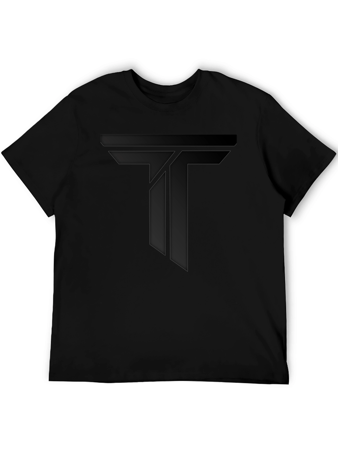 Stealth Black T Logo Graphic Tee