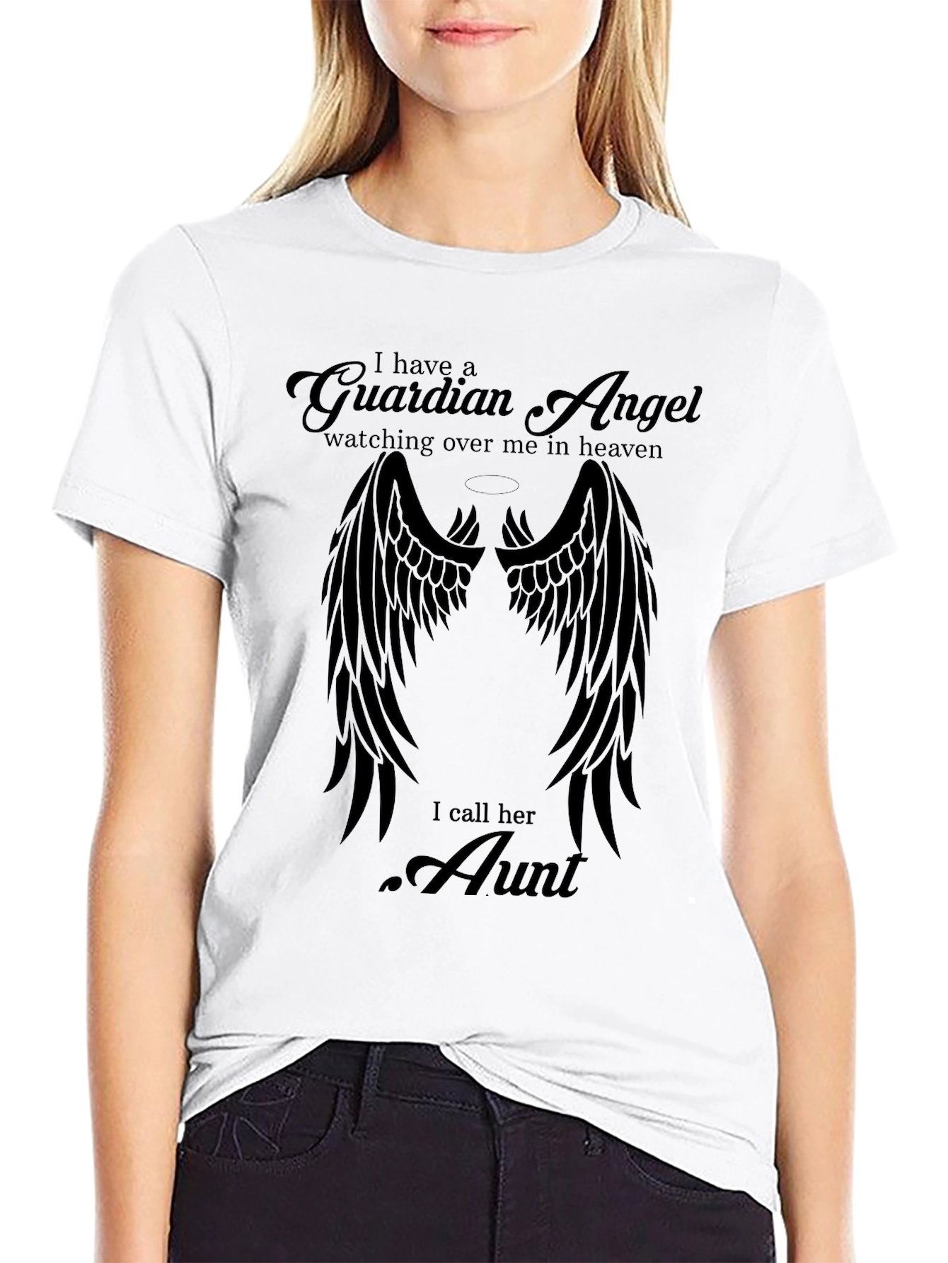 Guardian Angel Aunt T-Shirt