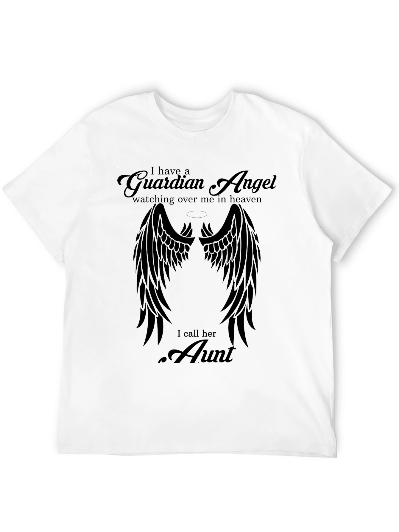 Guardian Angel Aunt T-Shirt