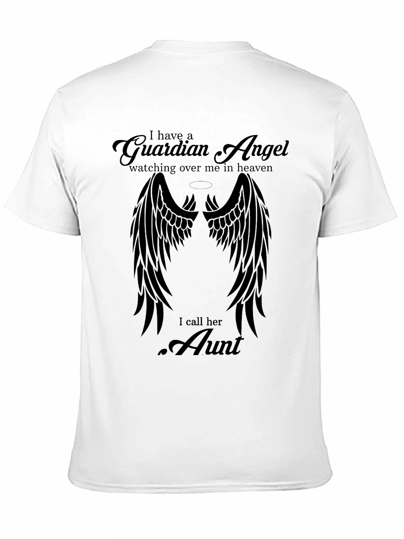 Guardian Angel Aunt T-Shirt