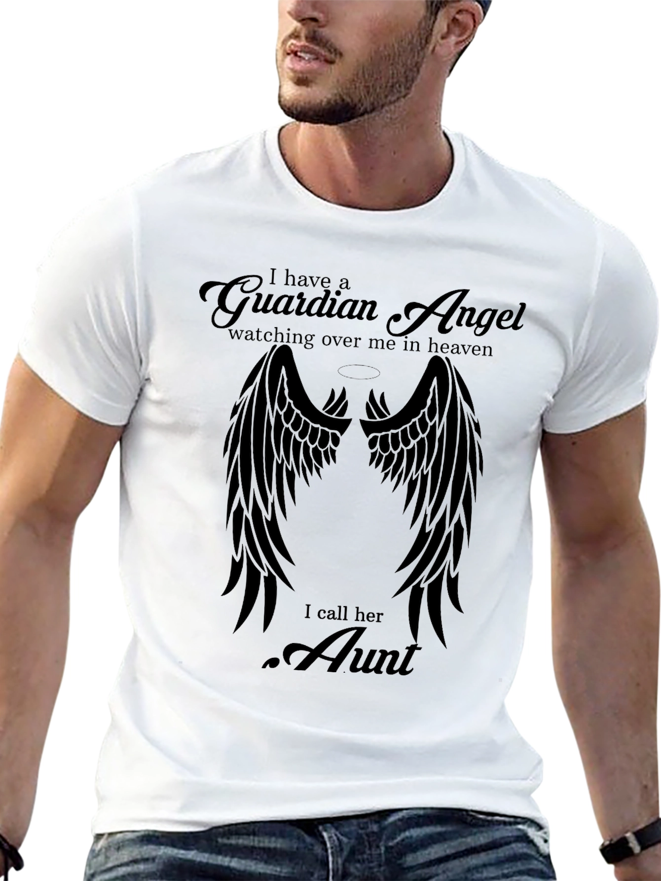Guardian Angel Aunt T-Shirt