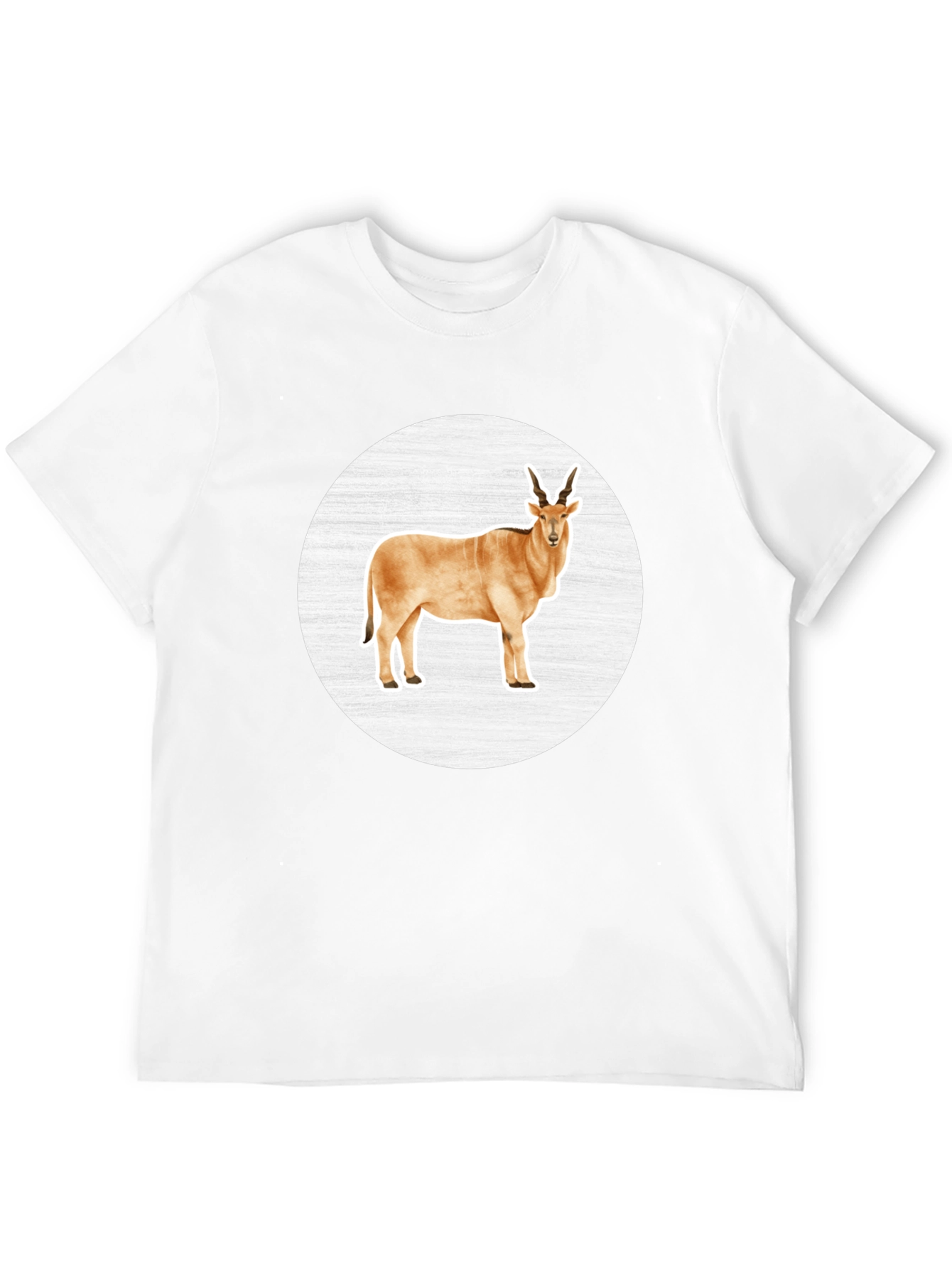 Antelope Graphic Tee - Black Crew Neck T-Shirt