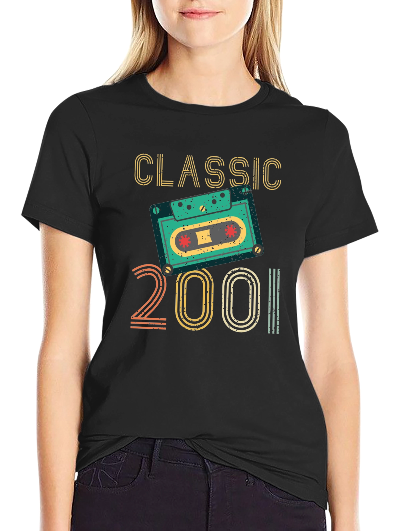 Classic 2001 Cassette Tape T-Shirt