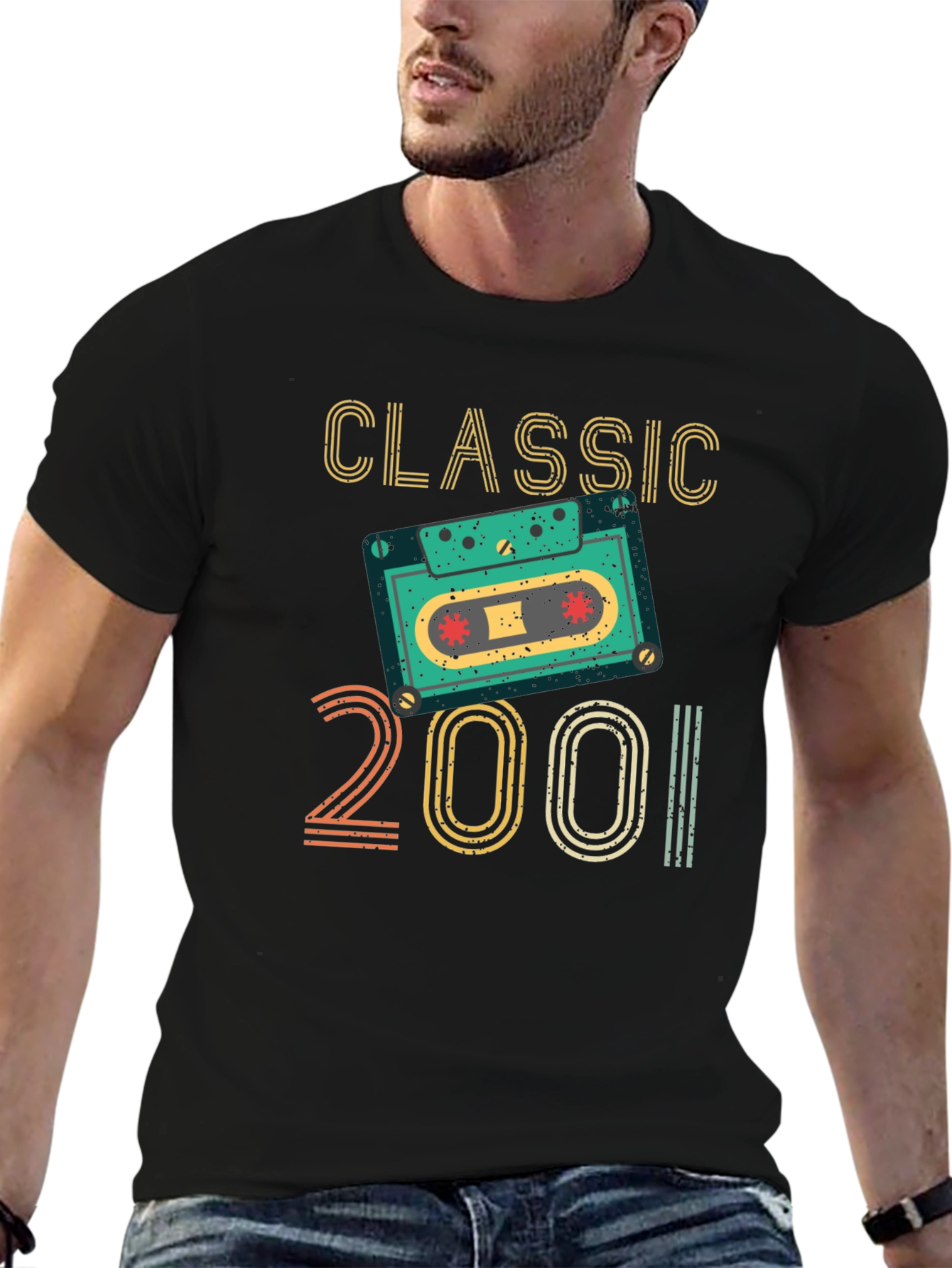 Classic 2001 Cassette Tape T-Shirt