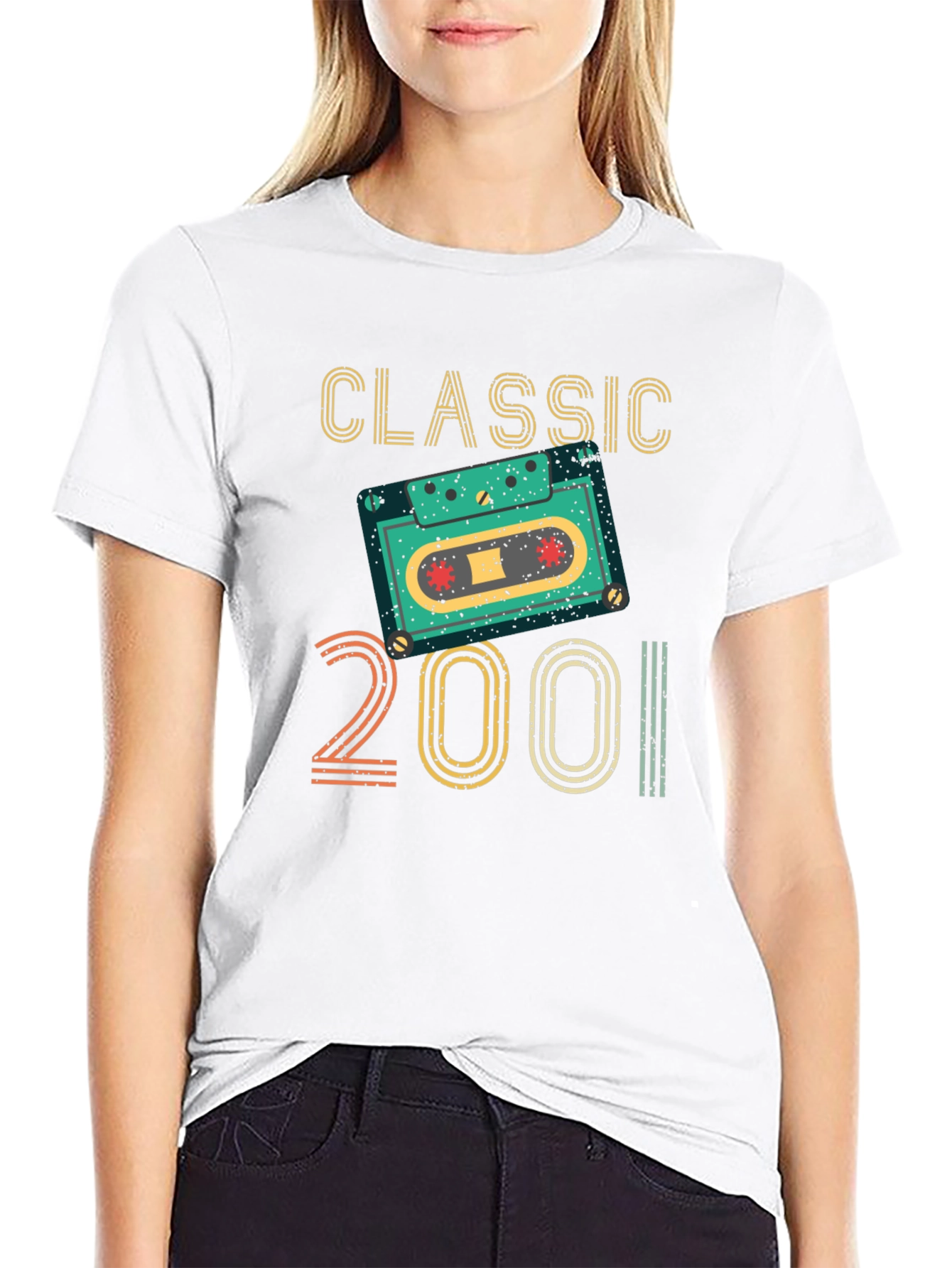 Classic 2001 Cassette Tape T-Shirt
