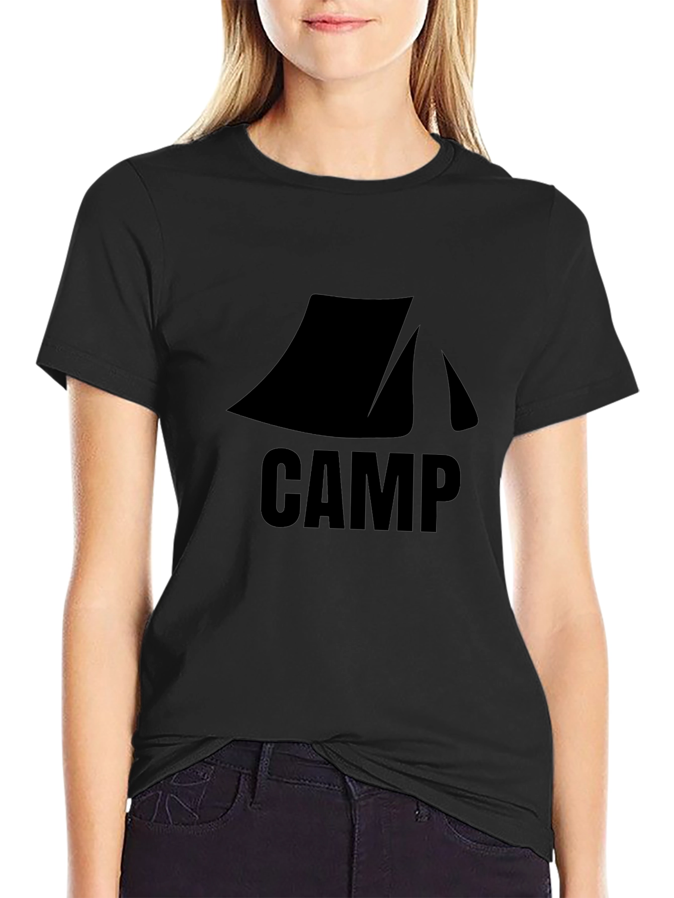 Camping Tent Graphic Tee - Adventure Ready!
