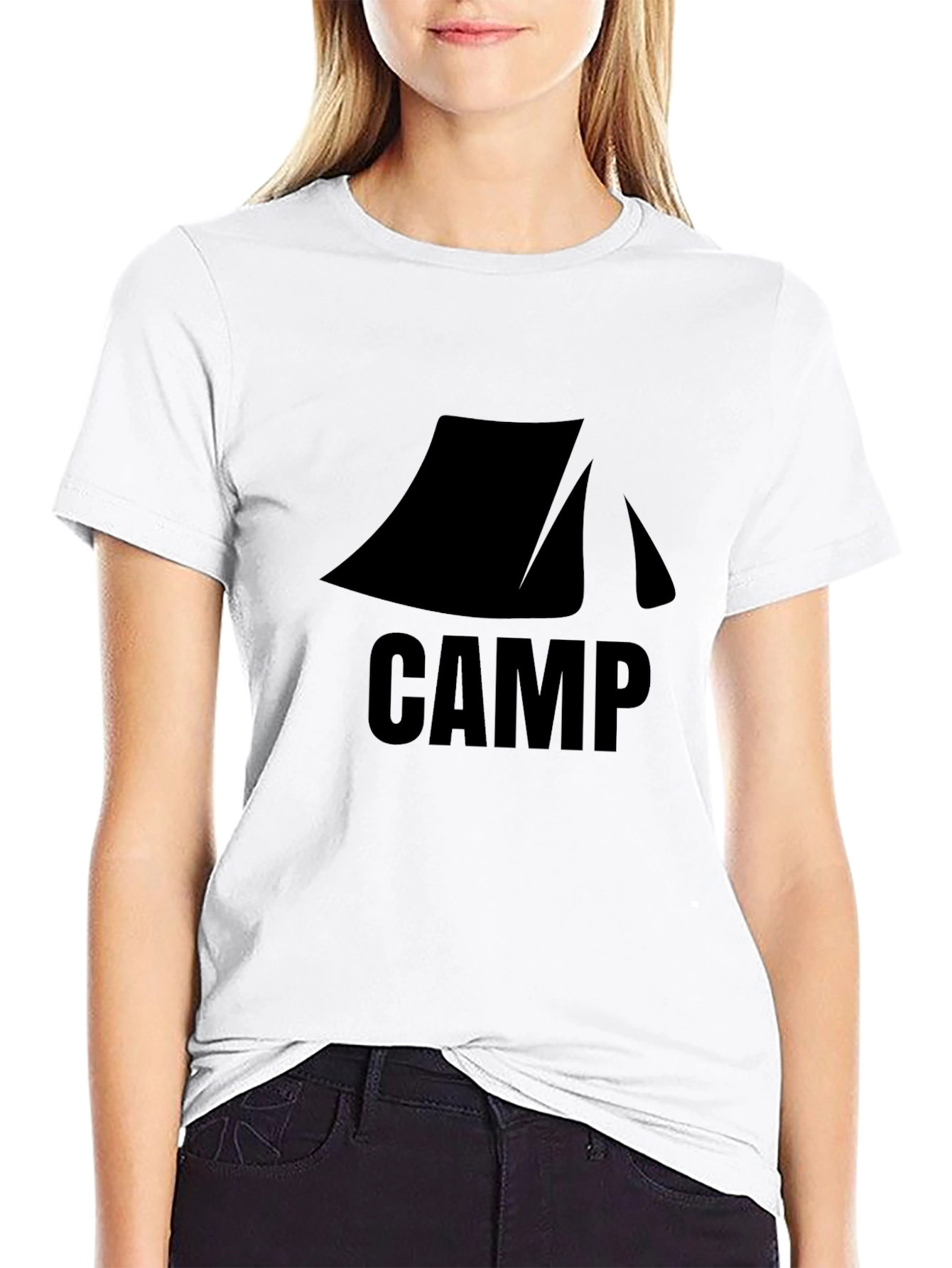 Camping Tent Graphic Tee - Adventure Ready!