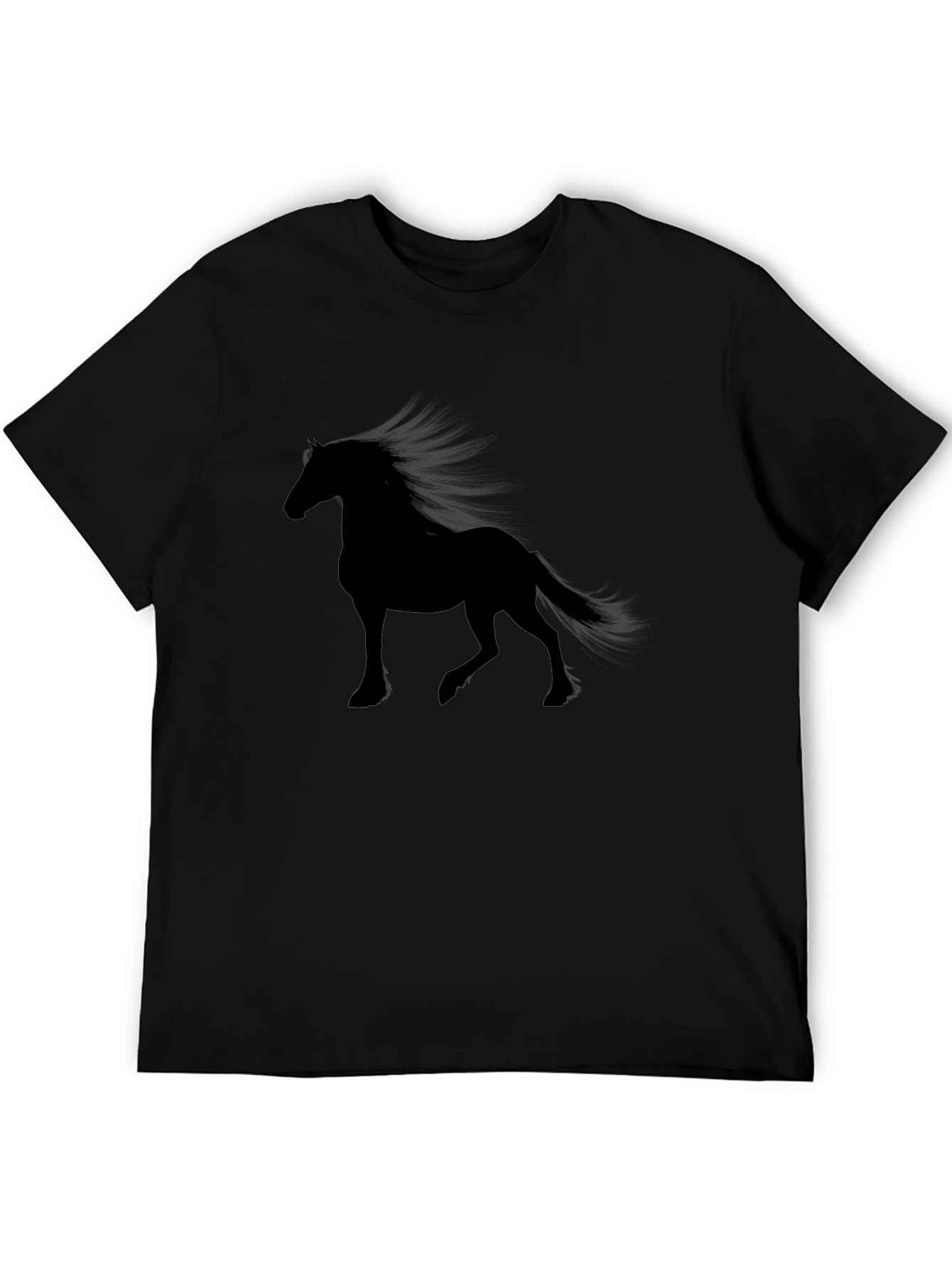 Black Horse Silhouette Tee