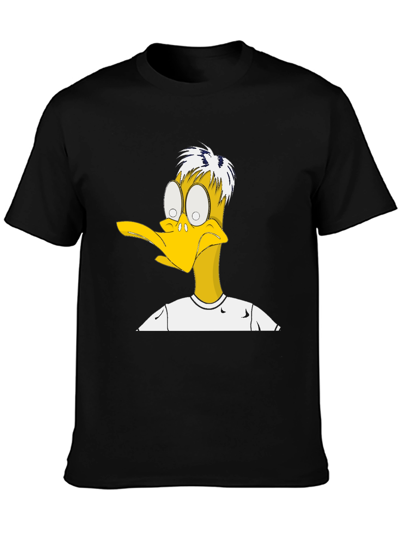 Funny Cartoon Duck Graphic T-Shirt