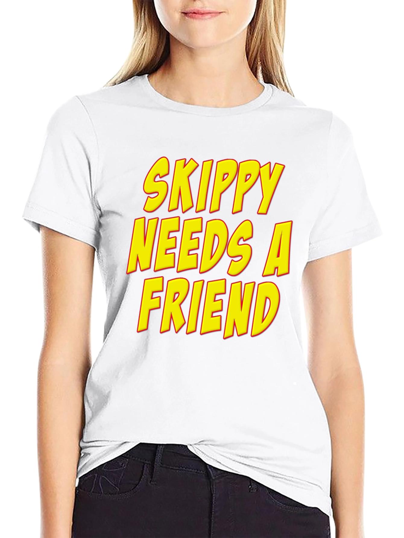 Skippy Needs A Friend Graphic T-Shirt