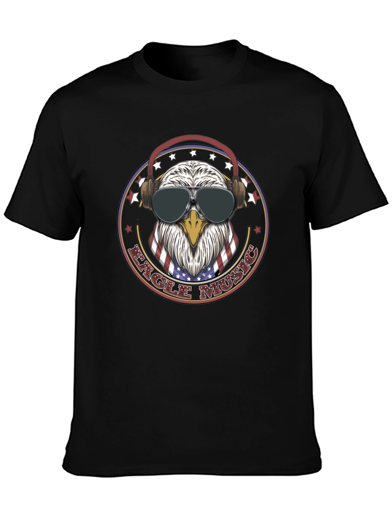 Eagle Music T-Shirt - Patriotic Design