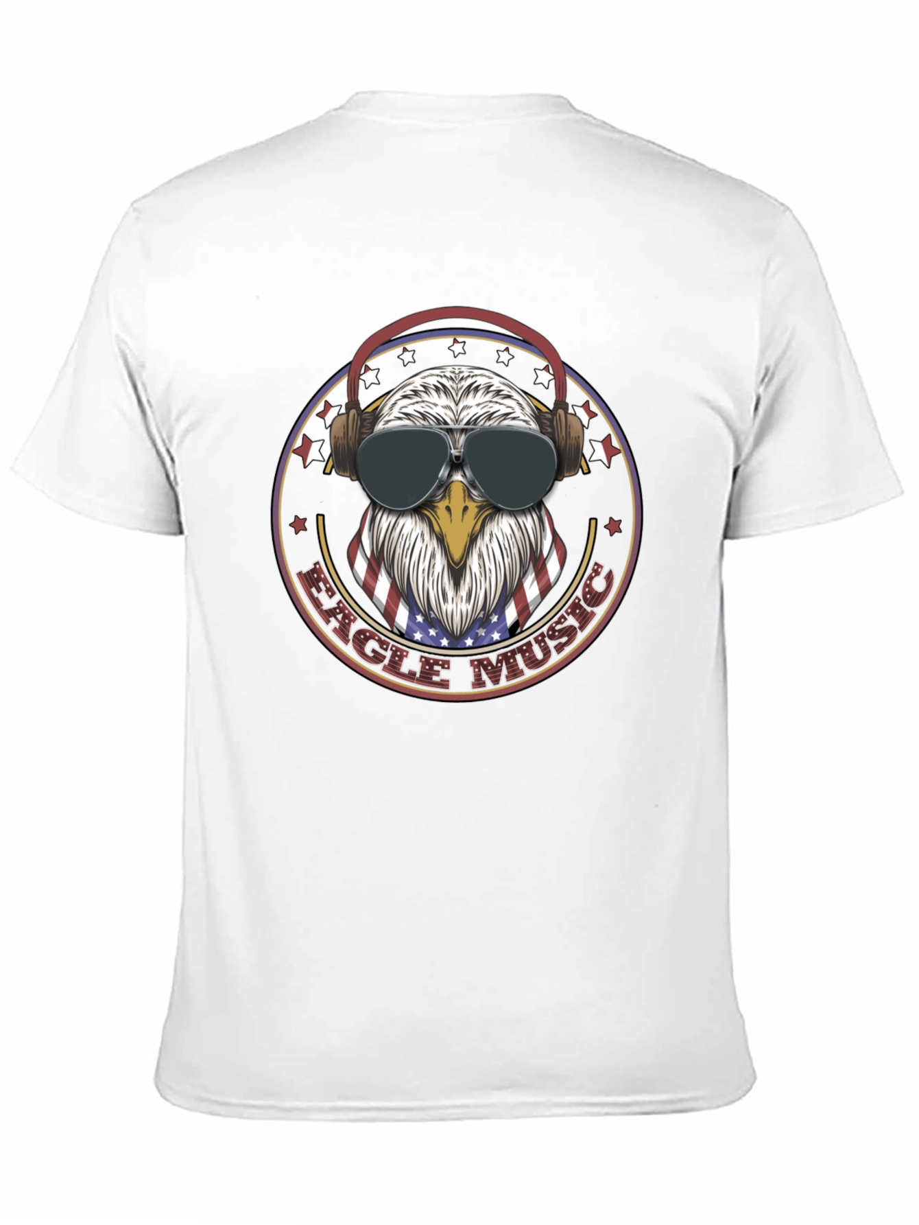 Eagle Music T-Shirt - Patriotic Design