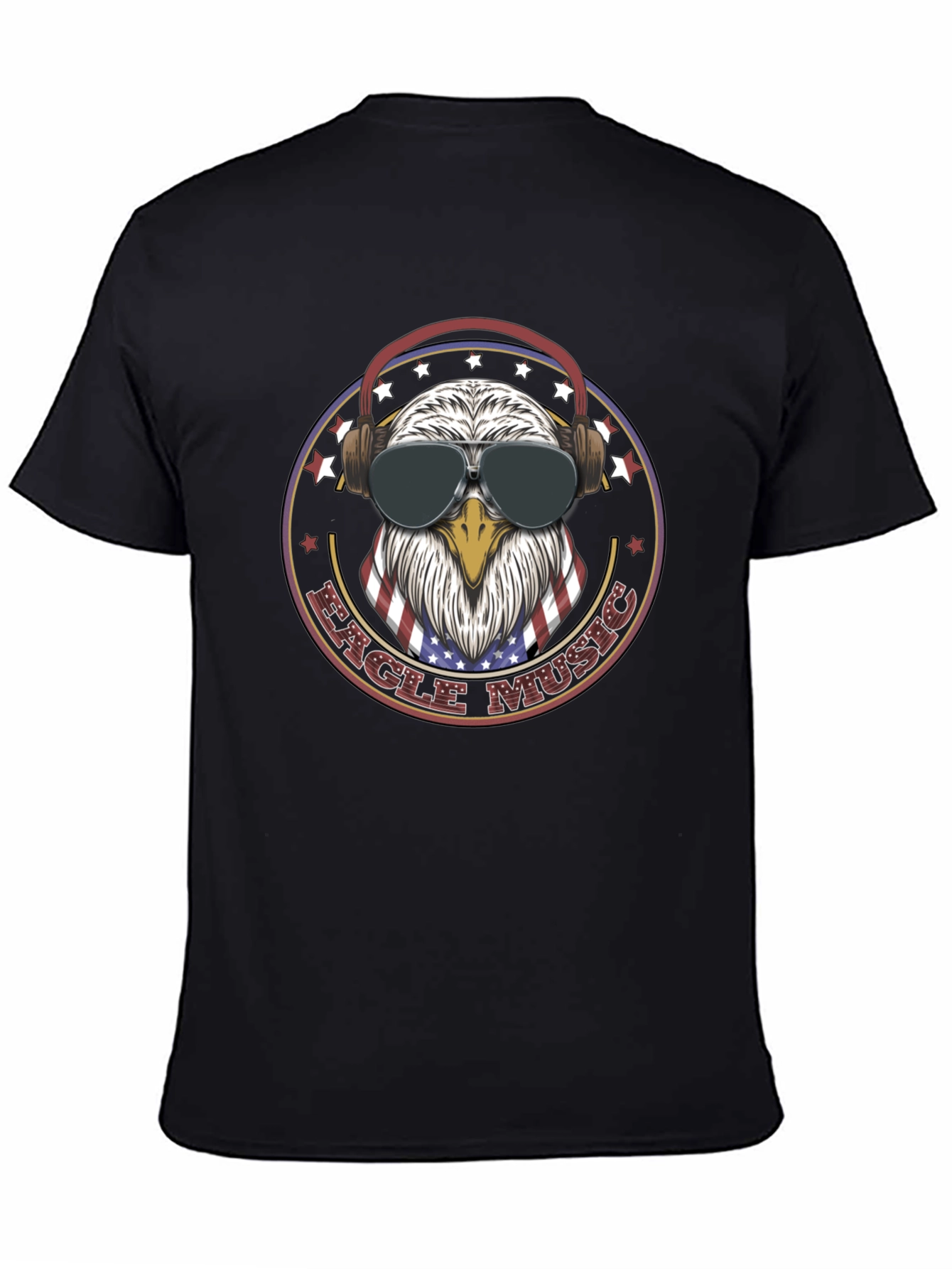 Eagle Music T-Shirt - Patriotic Design