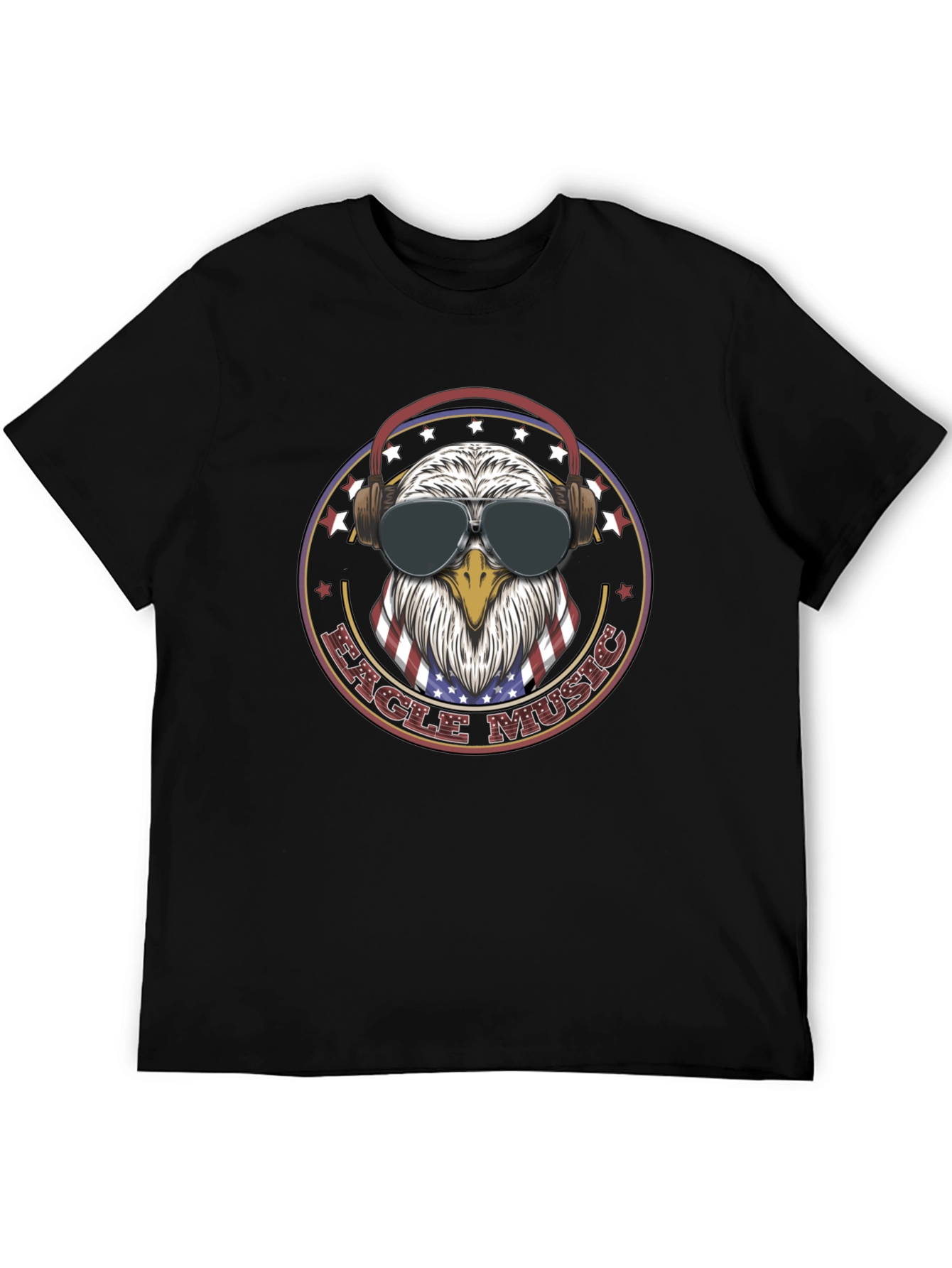 Eagle Music T-Shirt - Patriotic Design