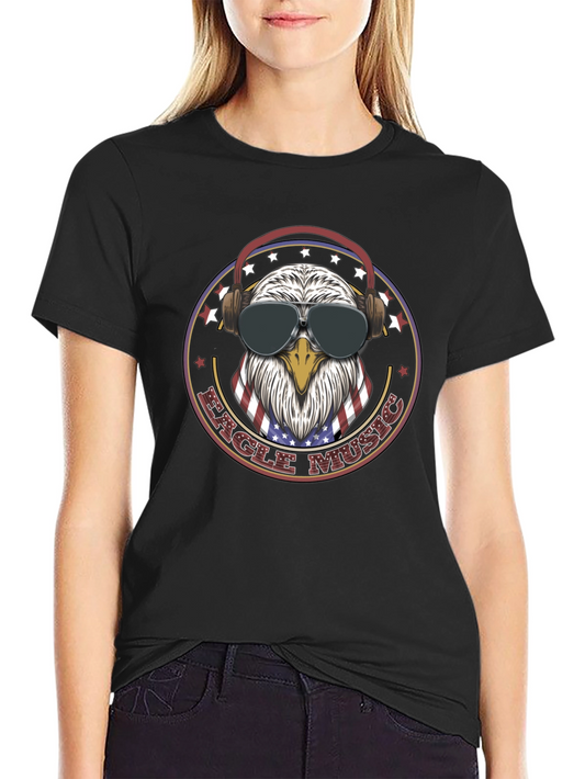 Eagle Music T-Shirt - Patriotic Design