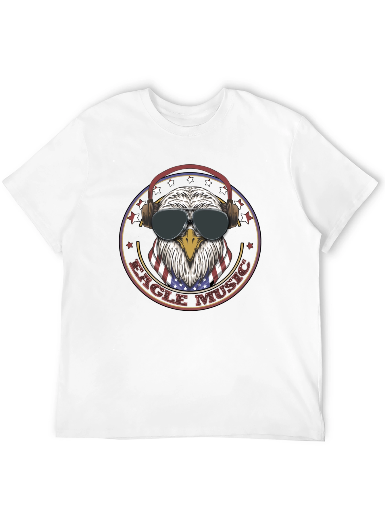 Eagle Music T-Shirt - Patriotic Design