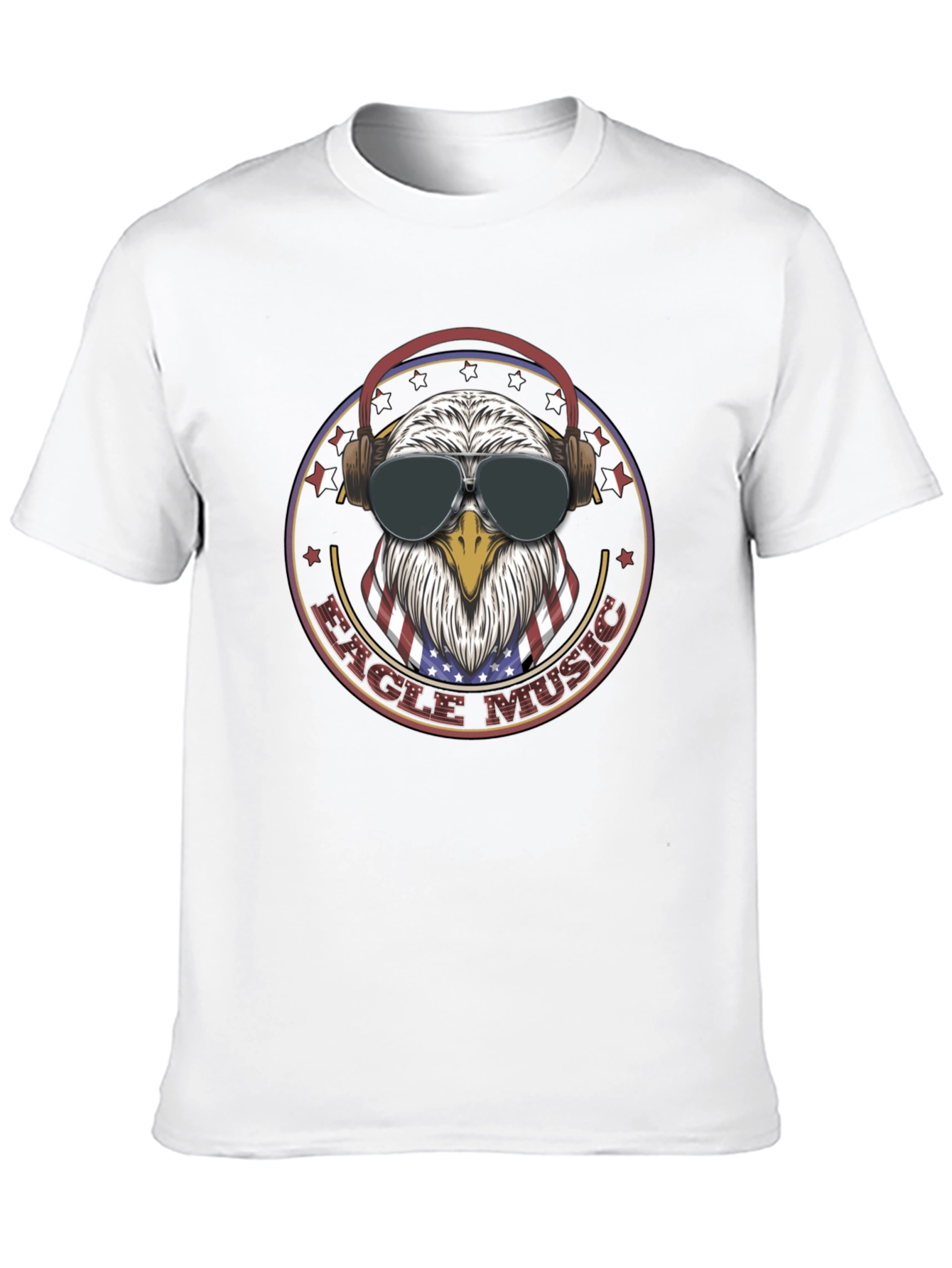 Eagle Music T-Shirt - Patriotic Design
