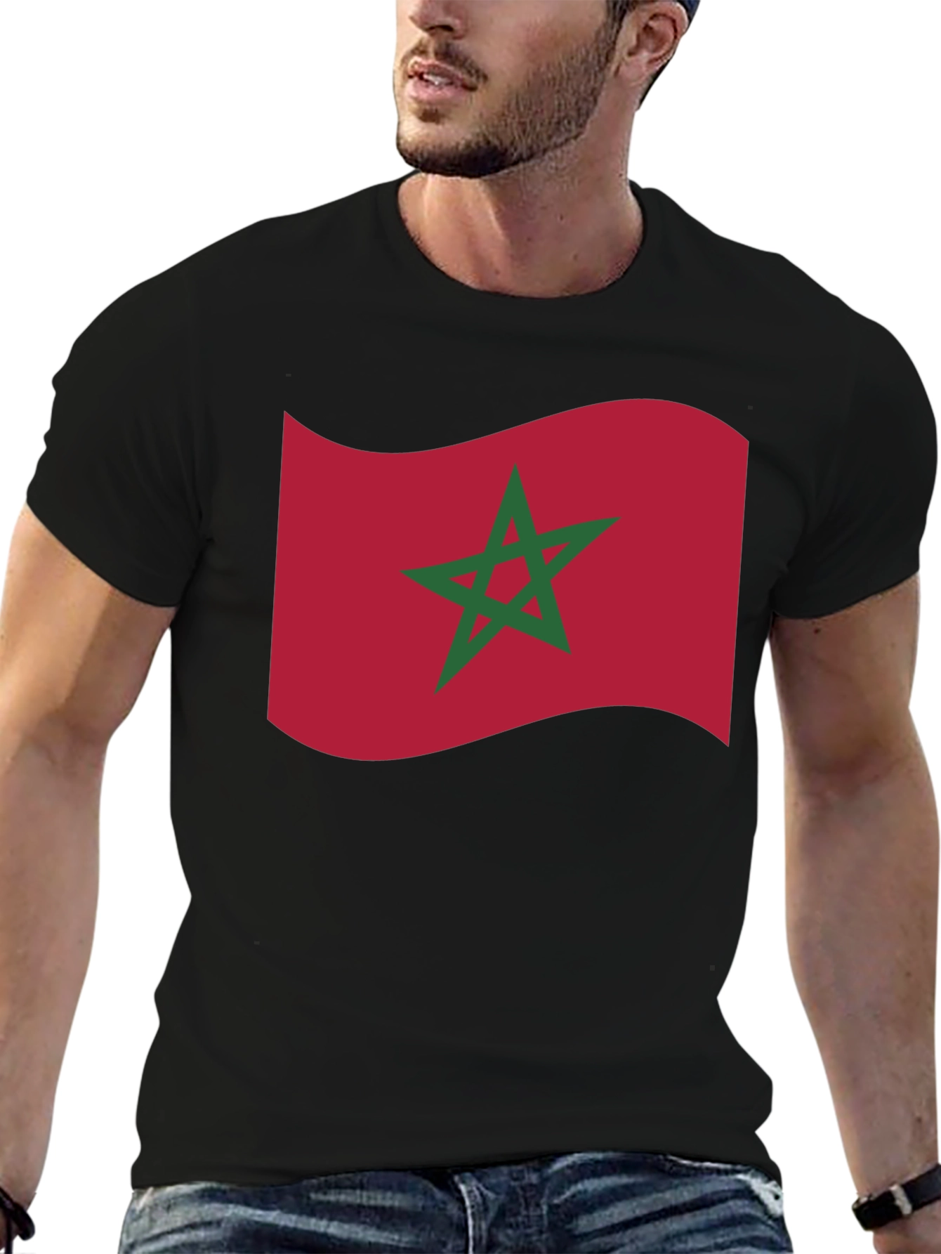 Morocco Flag T-Shirt - Show Your Pride!