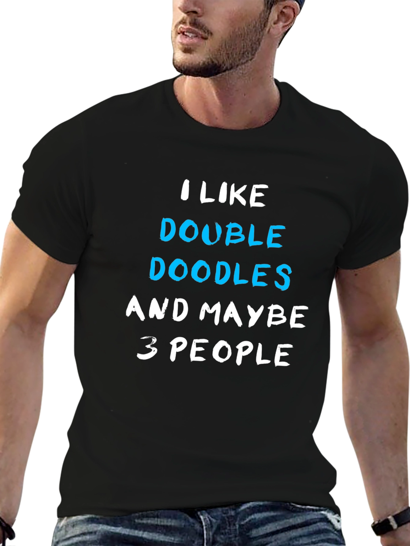 Double Doodles Graphic Tee - Funny Dog Lover Shirt