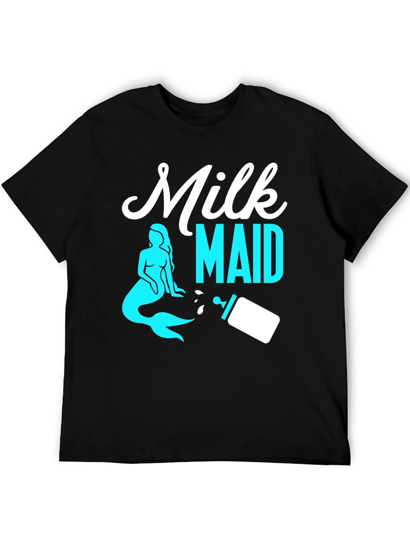 Milk Maid Graphic Tee - Funny Parent Shirt