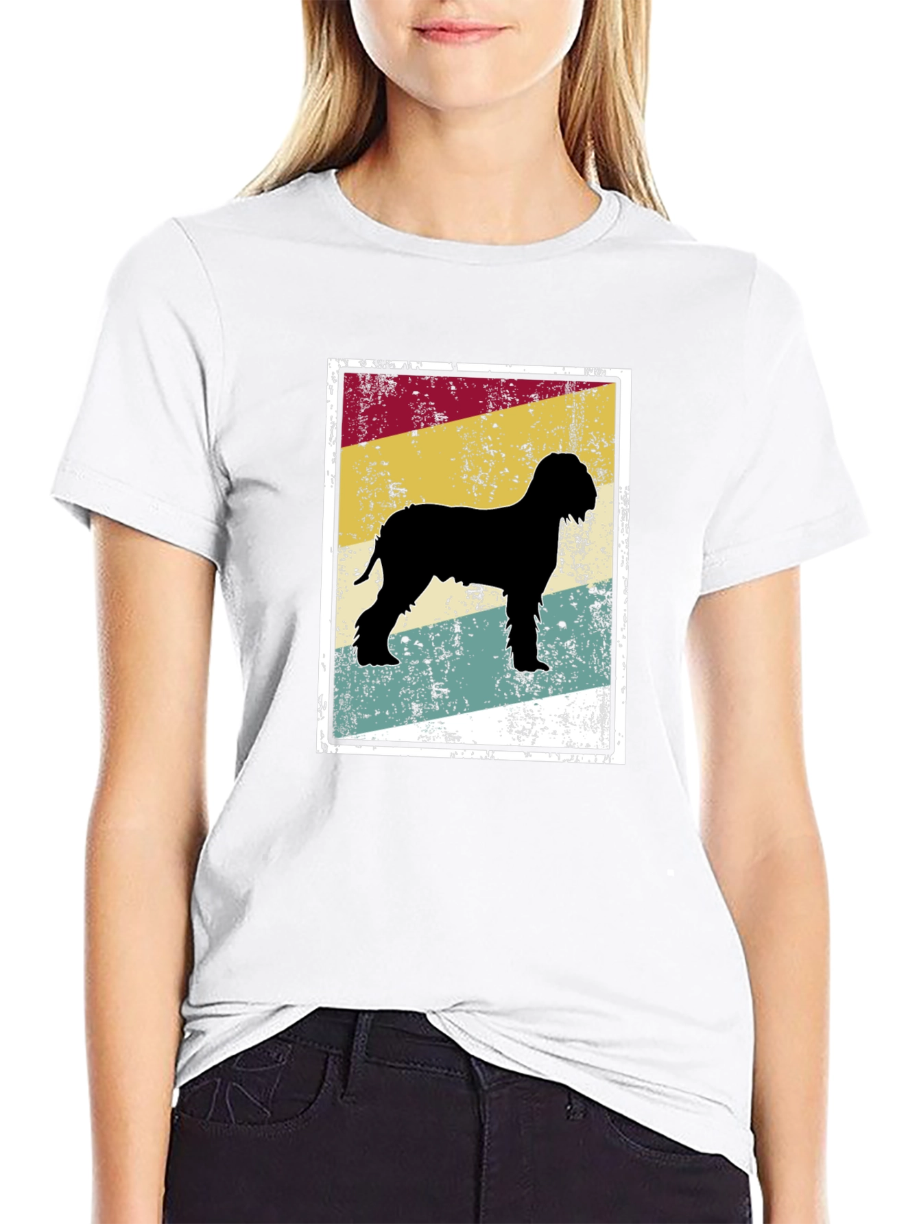 Retro Dog Silhouette T-Shirt
