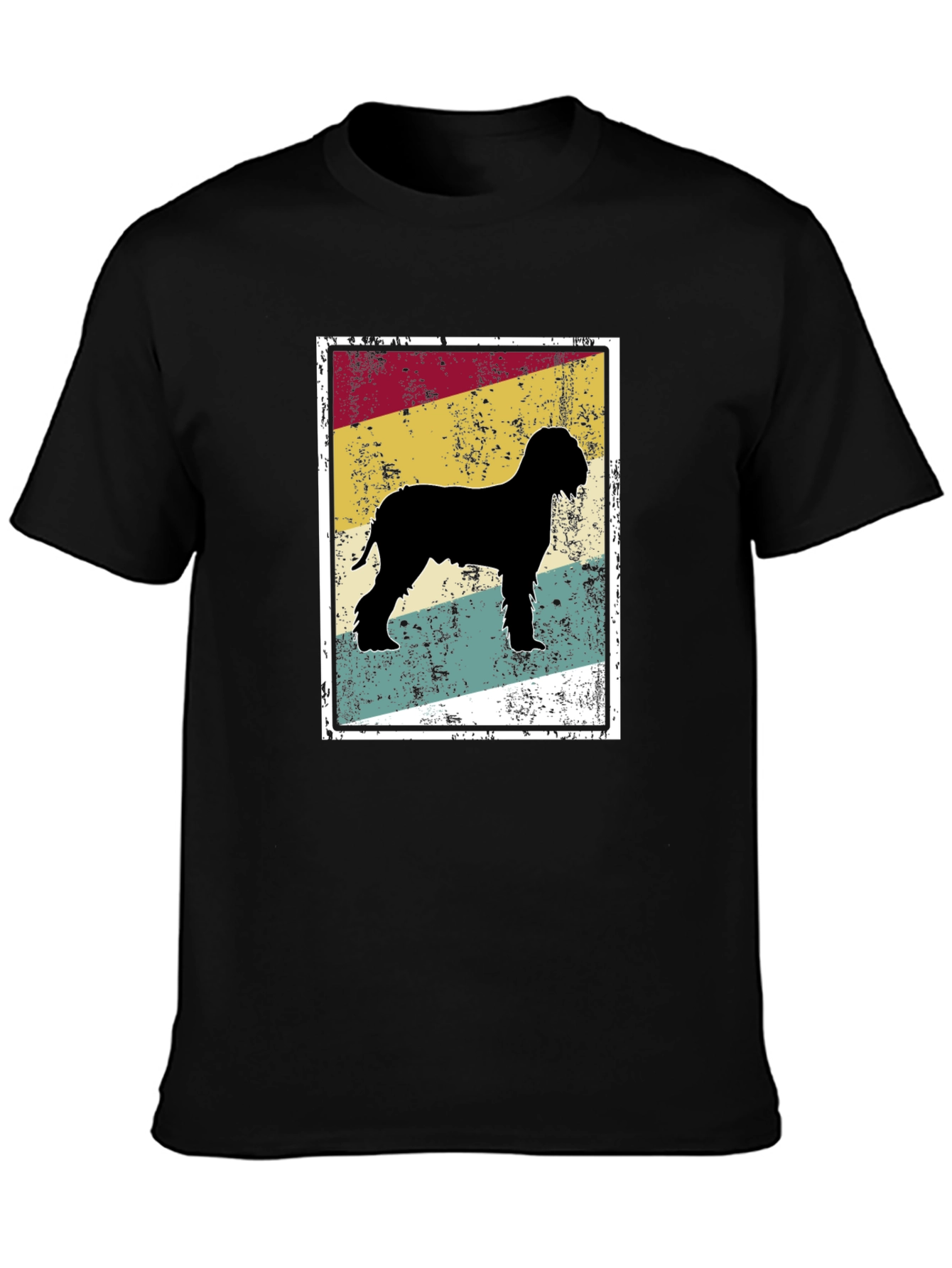 Retro Dog Silhouette T-Shirt