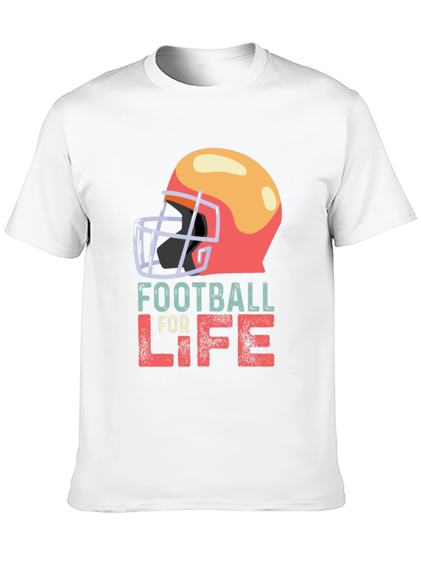 Football For Life Graphic T-Shirt