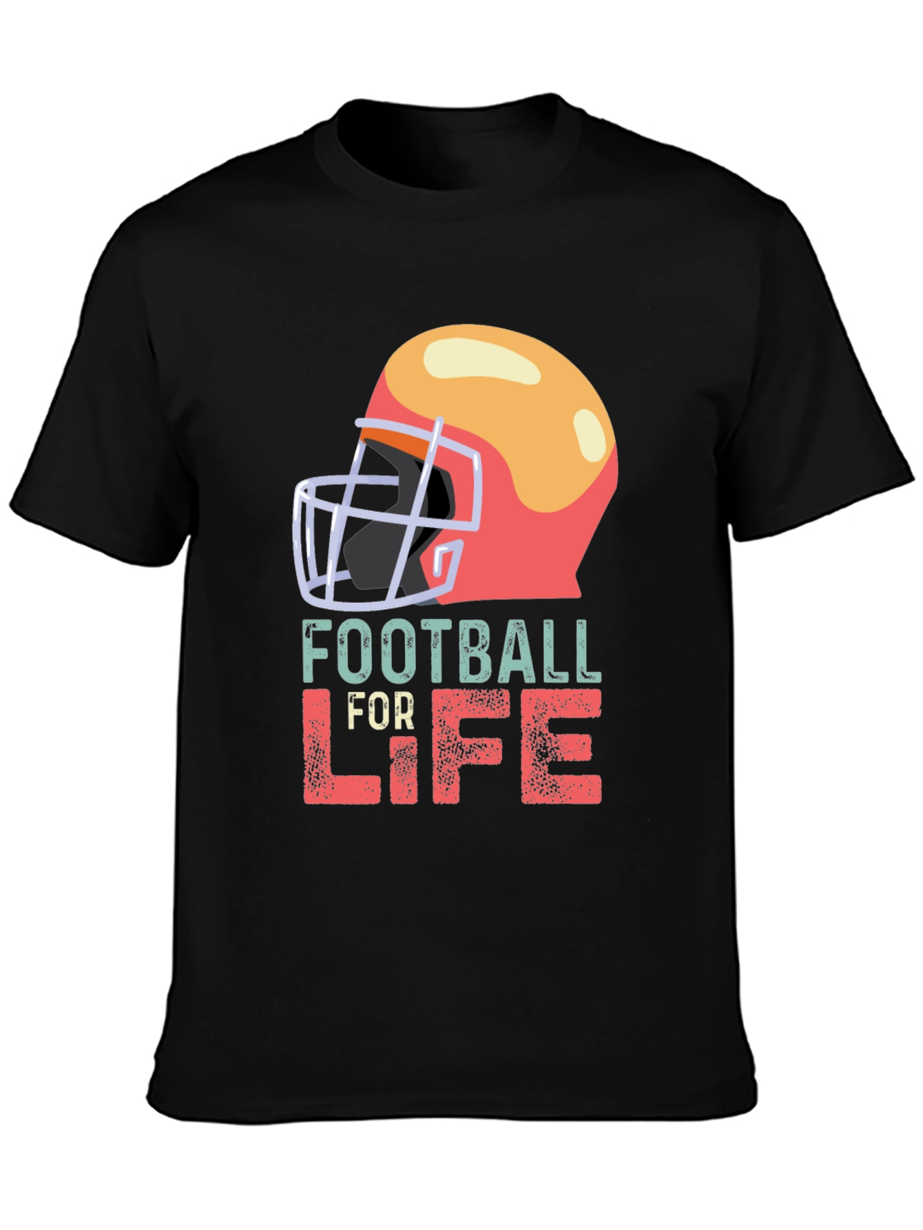 Football For Life Graphic T-Shirt