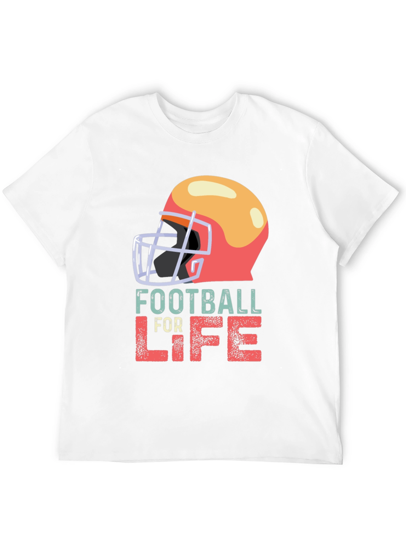 Football For Life Graphic T-Shirt