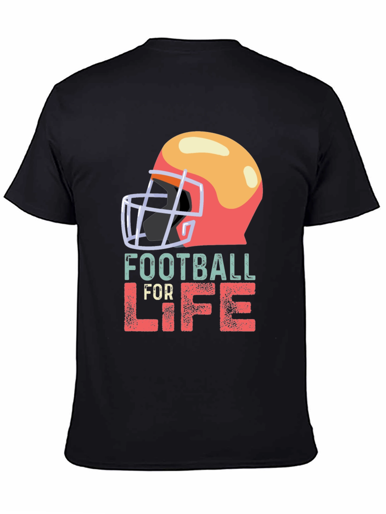 Football For Life Graphic T-Shirt